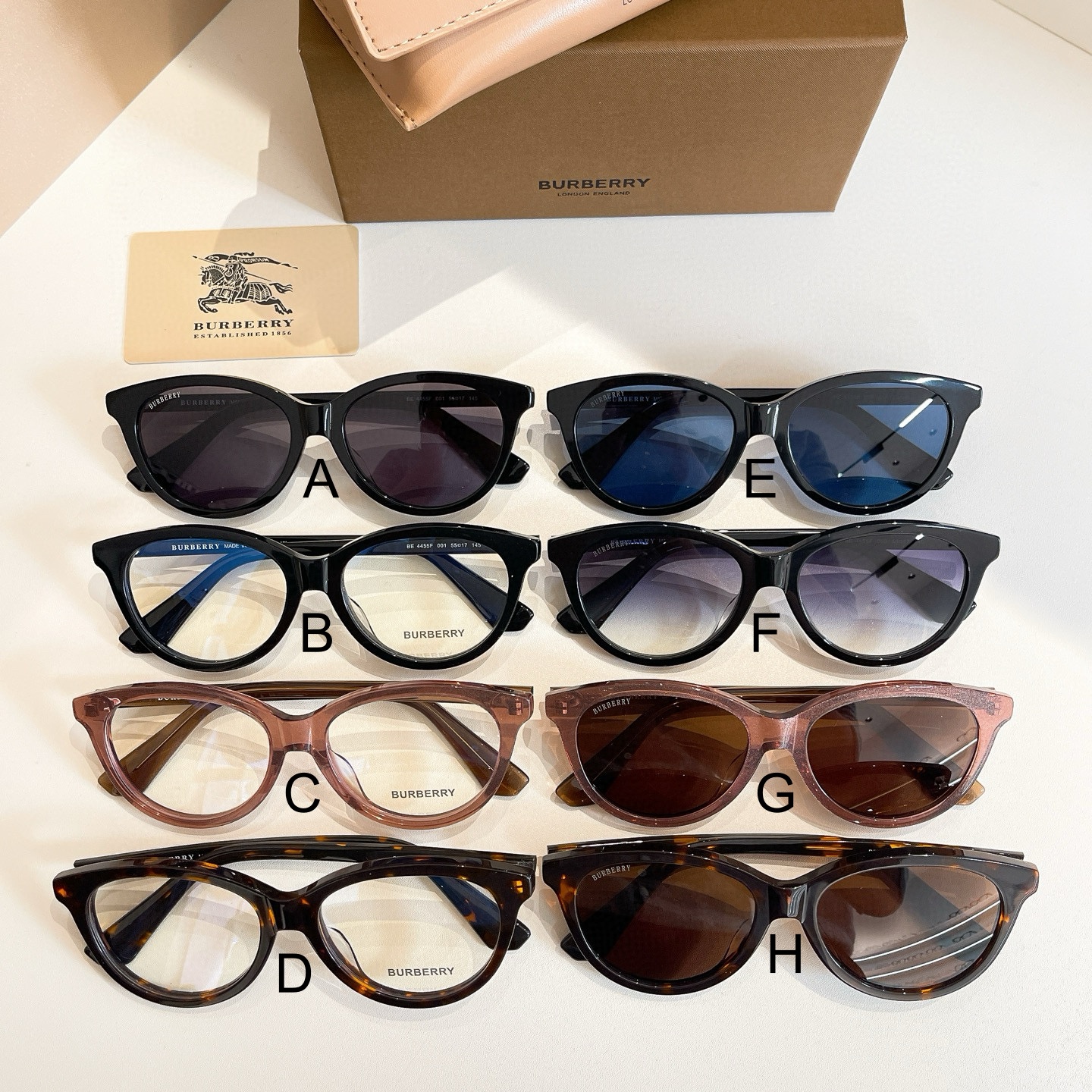 버버리 Burberry BE 4455F 55口17-145