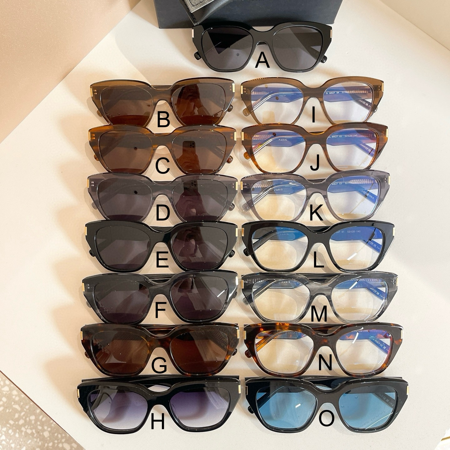 생로랑 Saint laurent SL M827 52口20-145