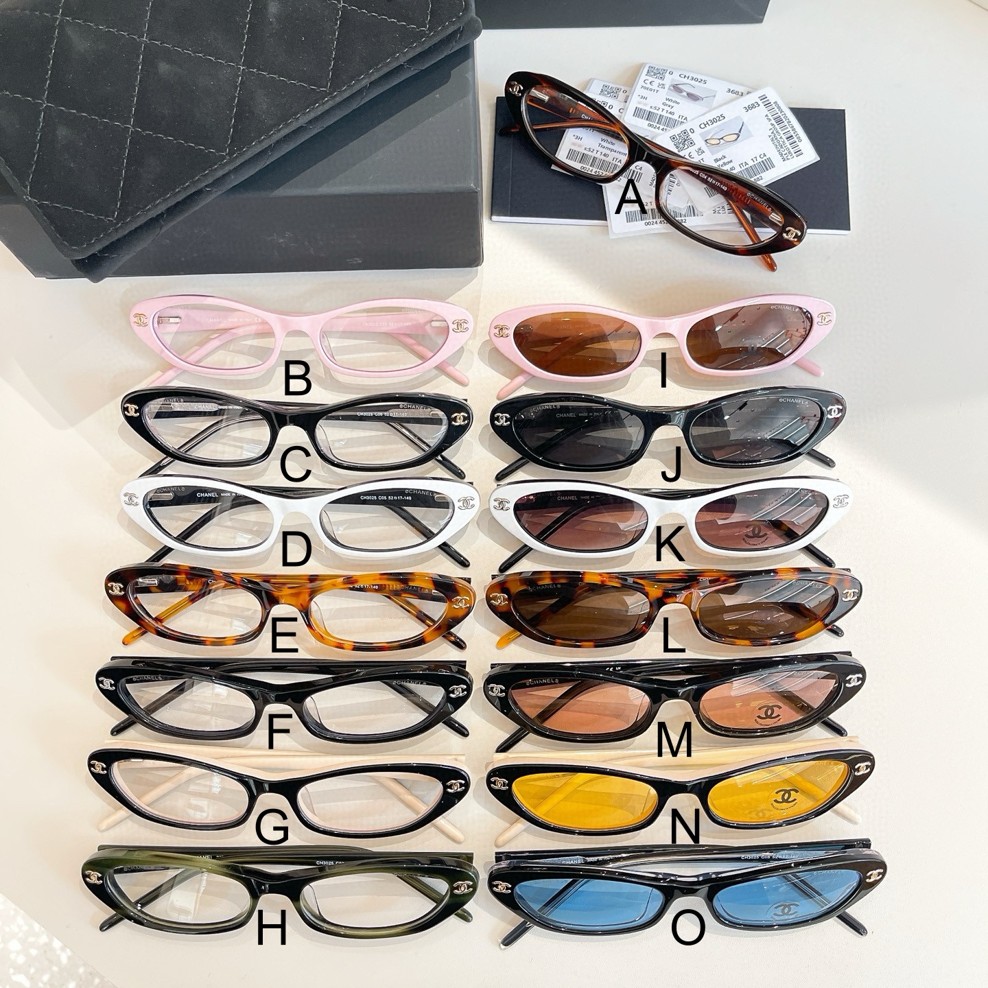 샤넬 Chanel CH3025 52口17-140