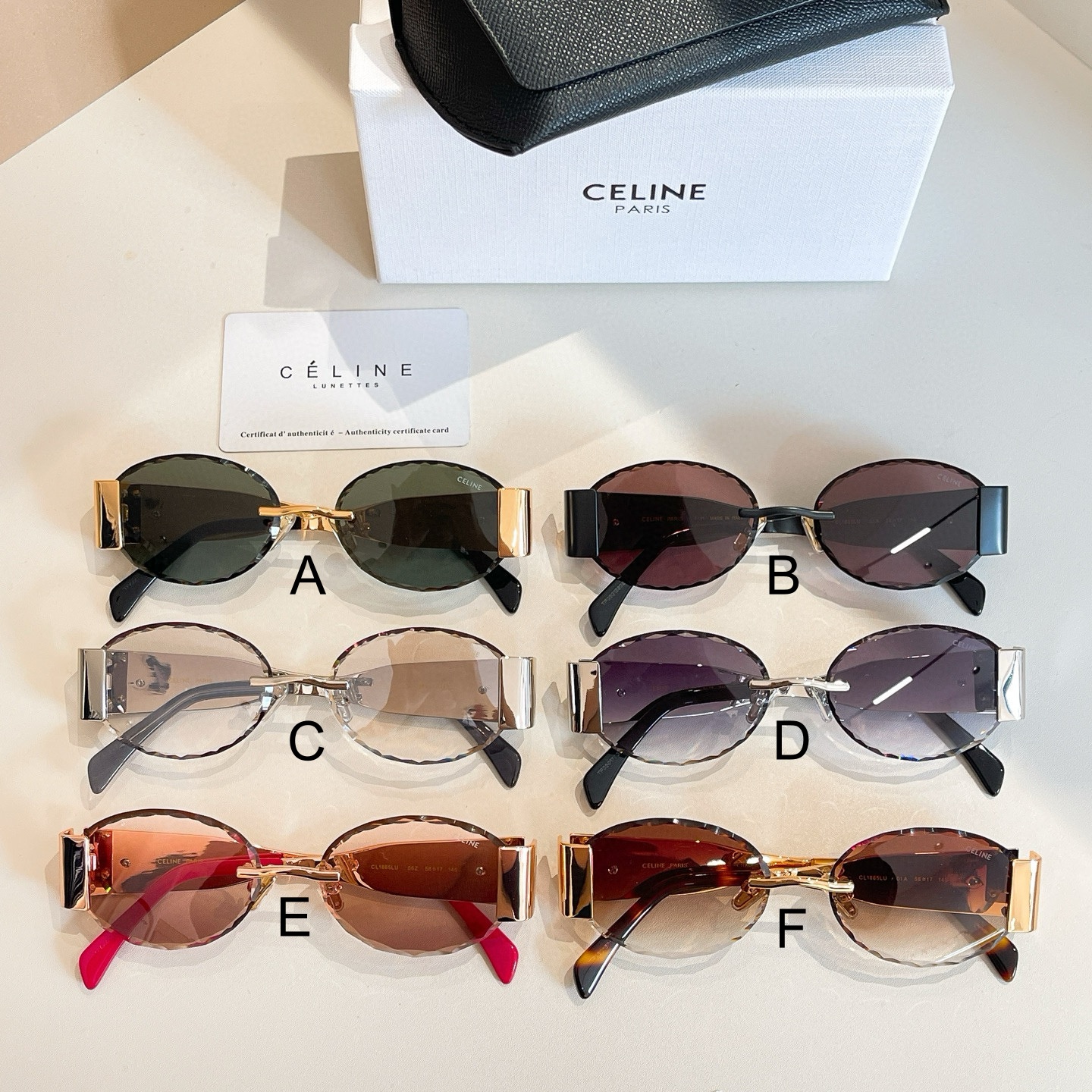 셀린느 Celine CL1865LU 58口17-145