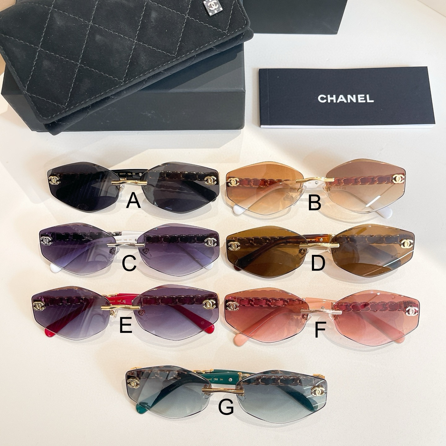 크롬하츠 Chrome Hearts CH1914Q 65口17-143