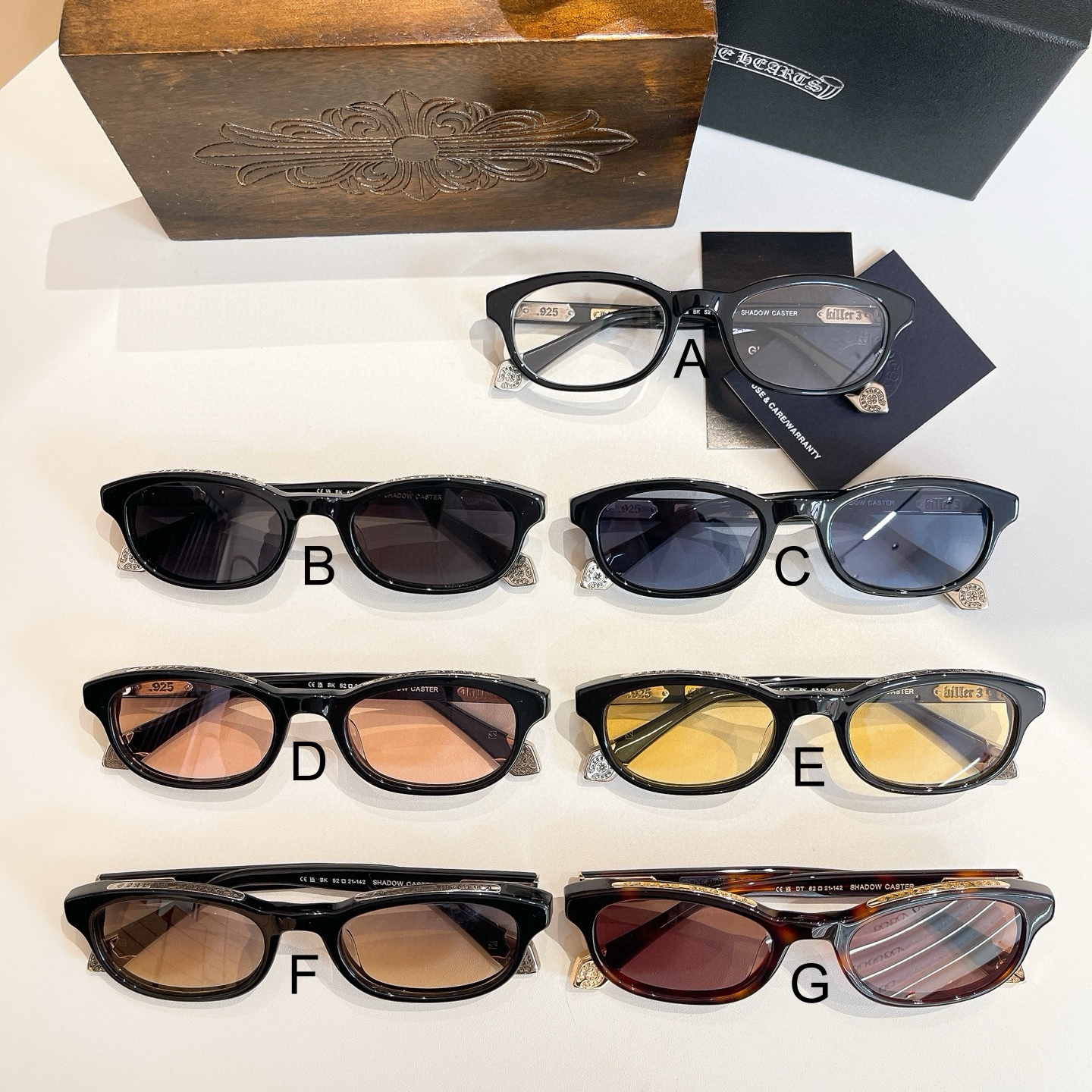 크롬하츠 Chrome Hearts SHADOW CASTER 55口21-142