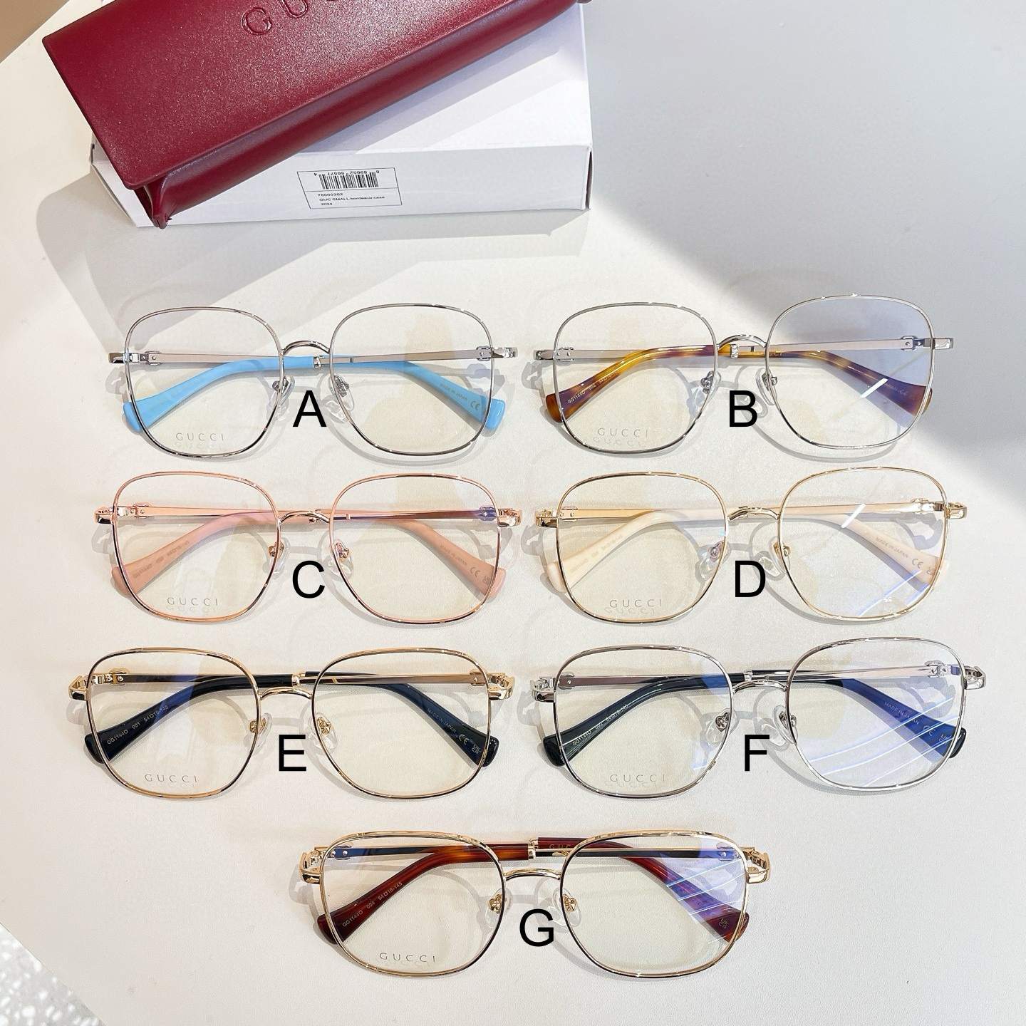 구찌 Gucci GG1144O 54口18-145