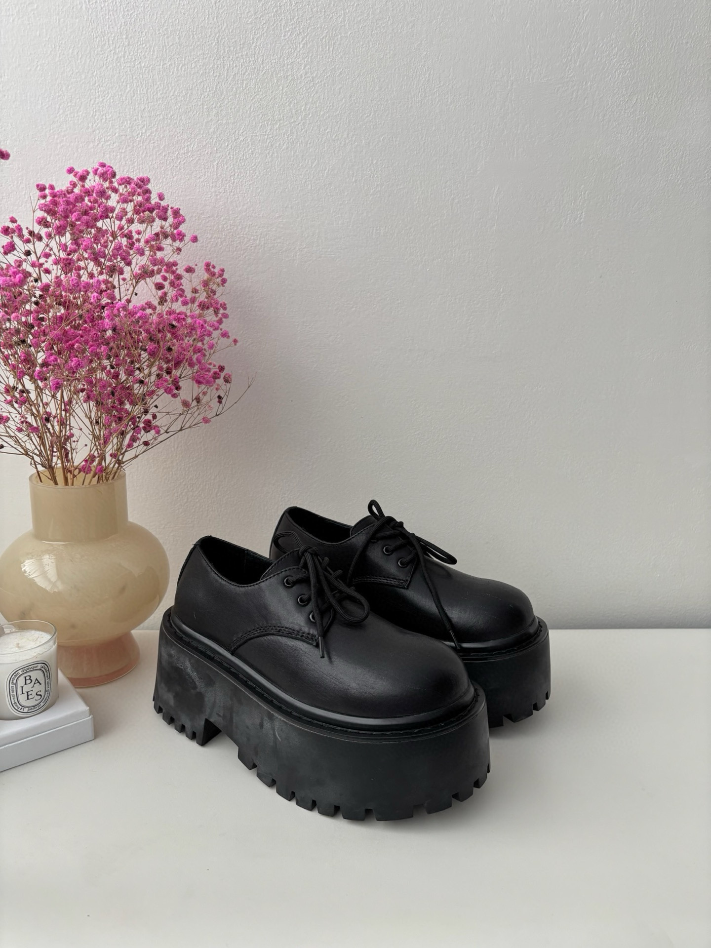 발렌시아가 Balenciaga Strike 로퍼 슈즈 Black