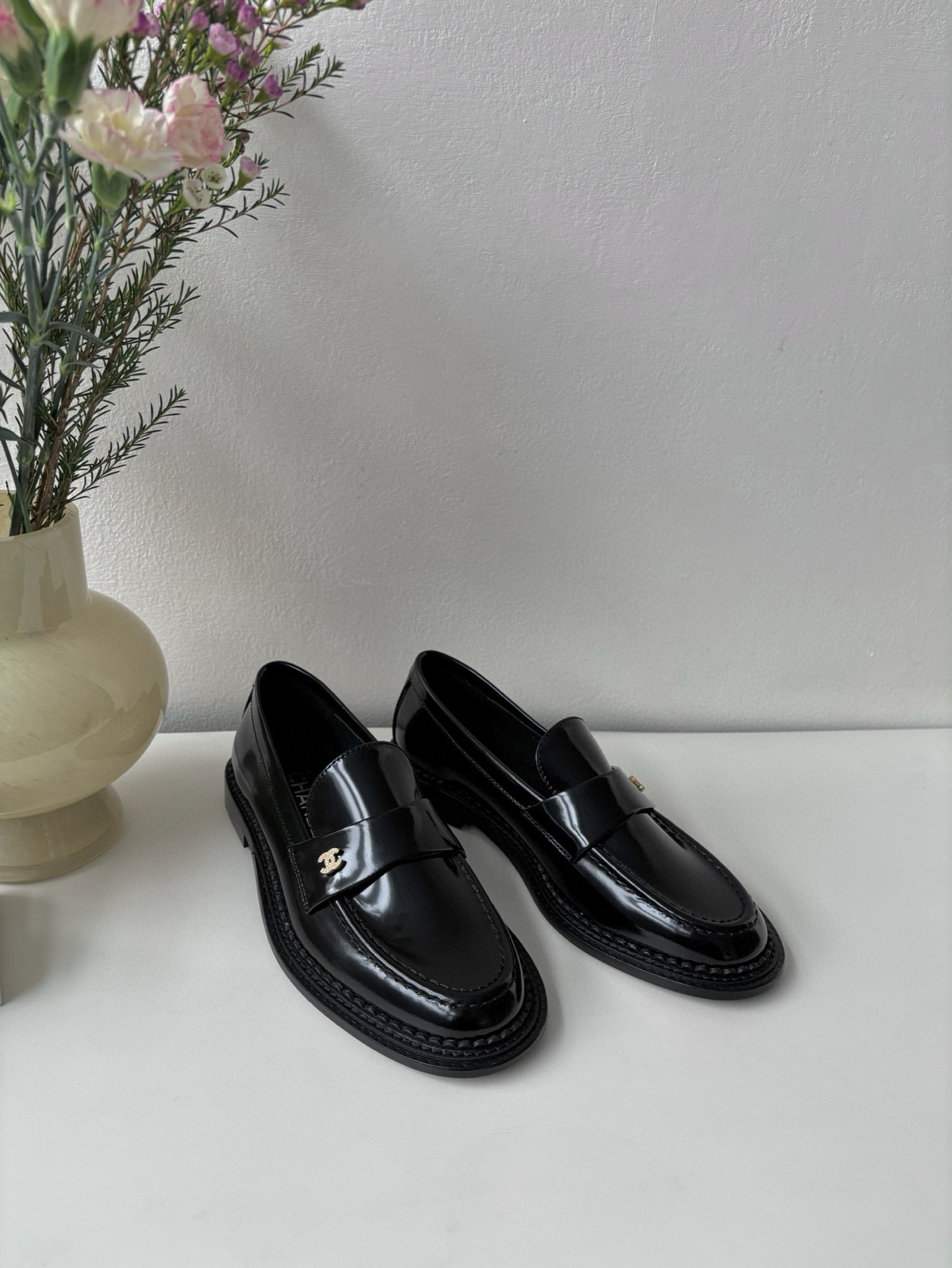샤넬 CHANEL 로퍼 슈즈 Black