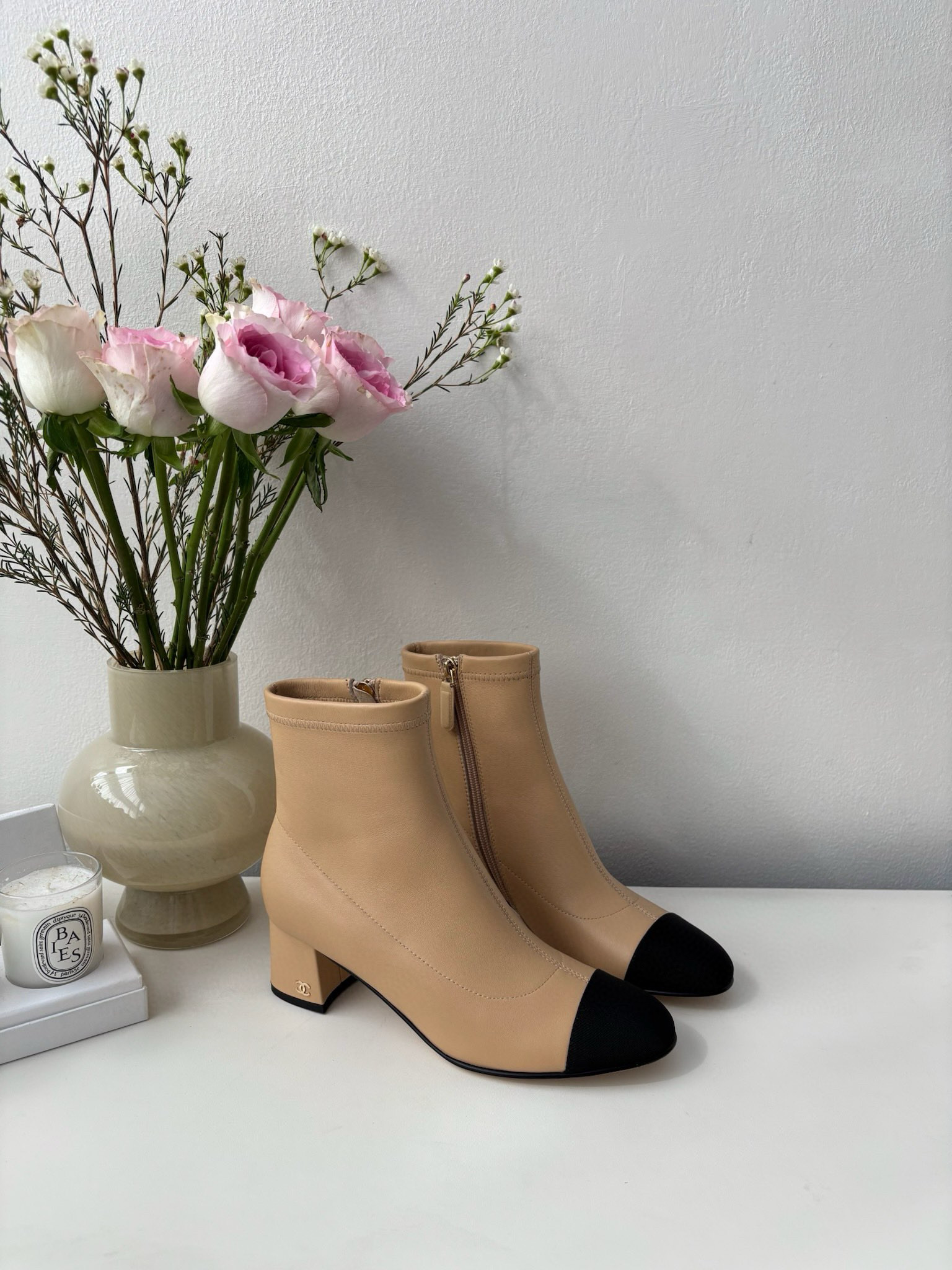 샤넬 CHANEL 25ss 앵클 부츠 5cm