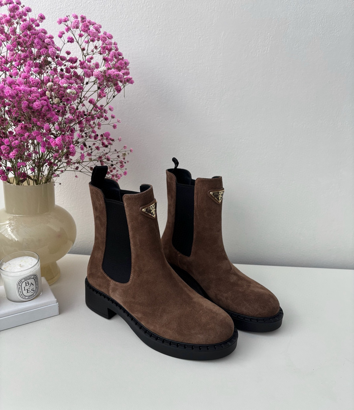 프라다 Prada 앵클 부츠