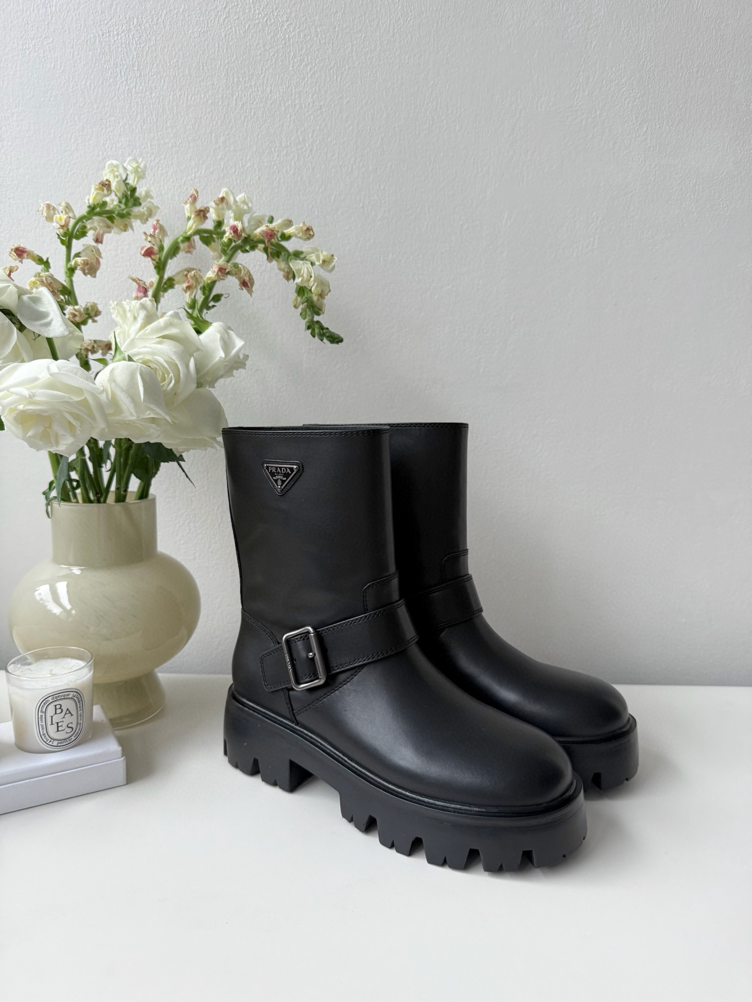 프라다 Prada 앵클 부츠