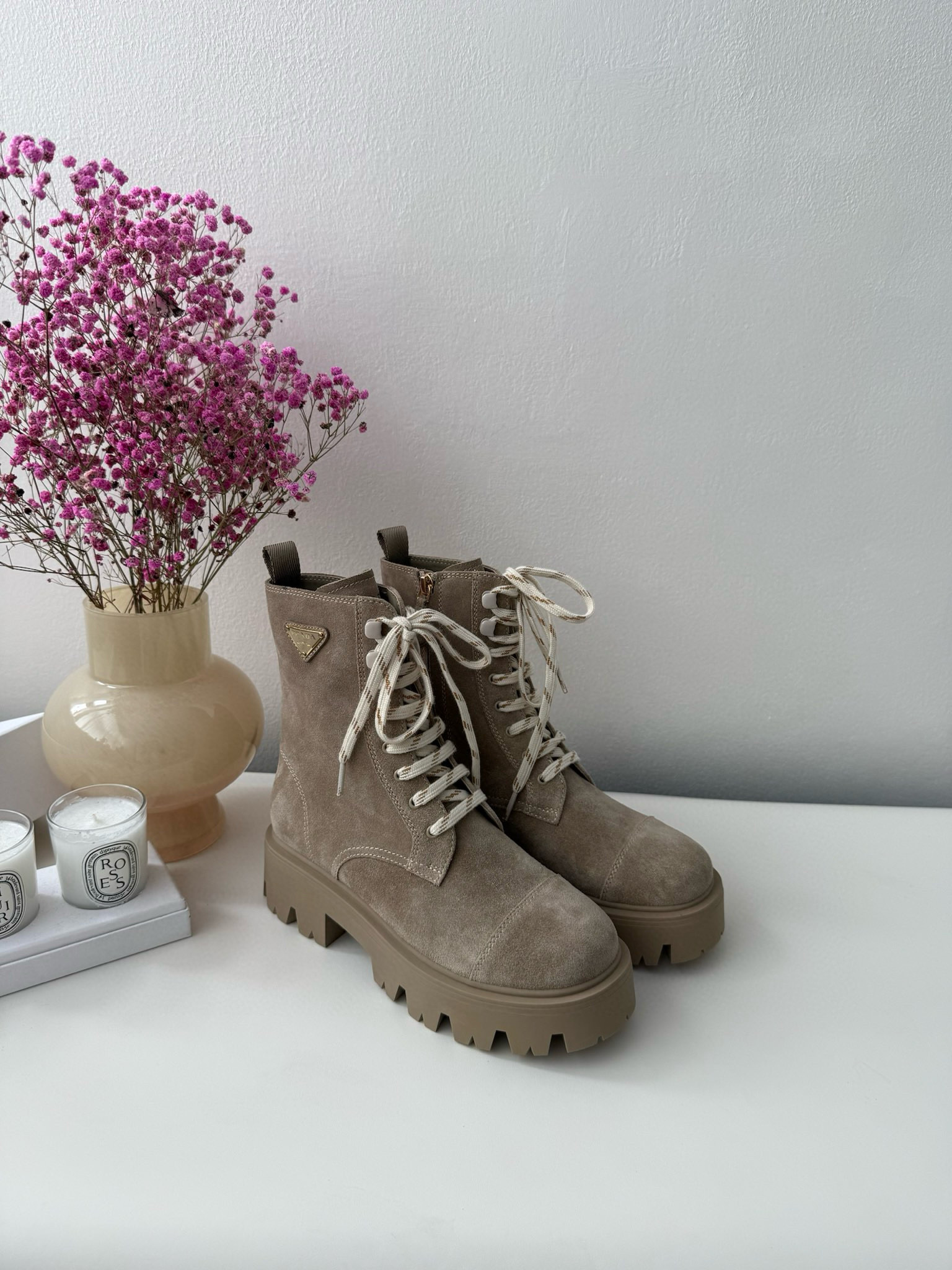 프라다 Prada 앵클 부츠