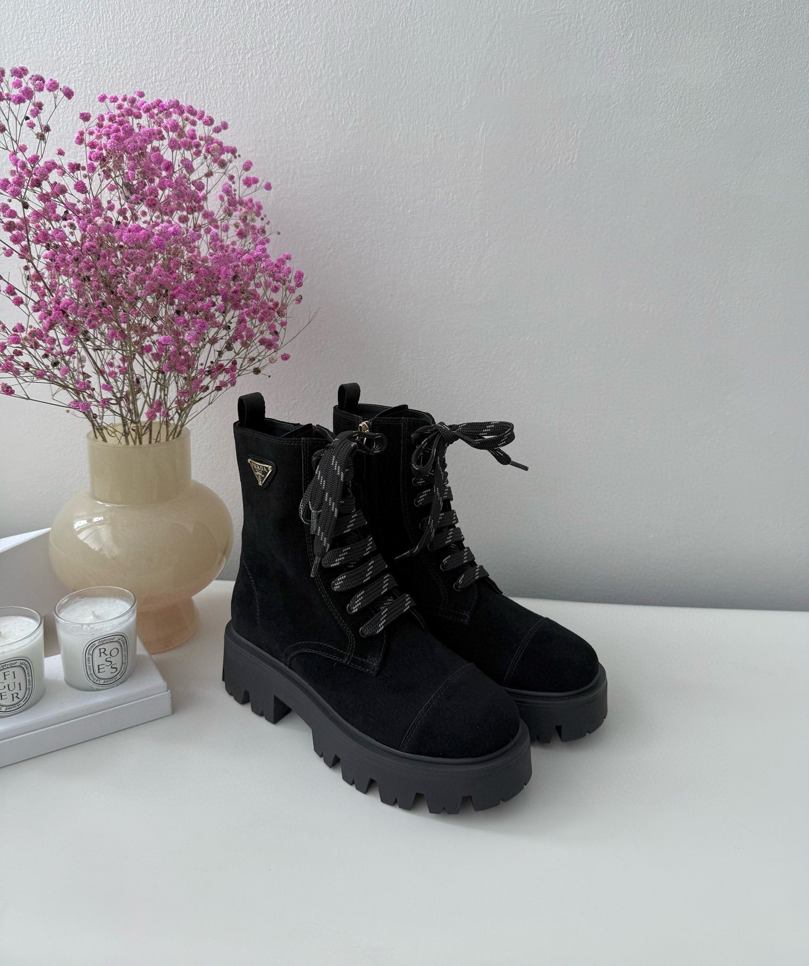 프라다 Prada 앵클 부츠