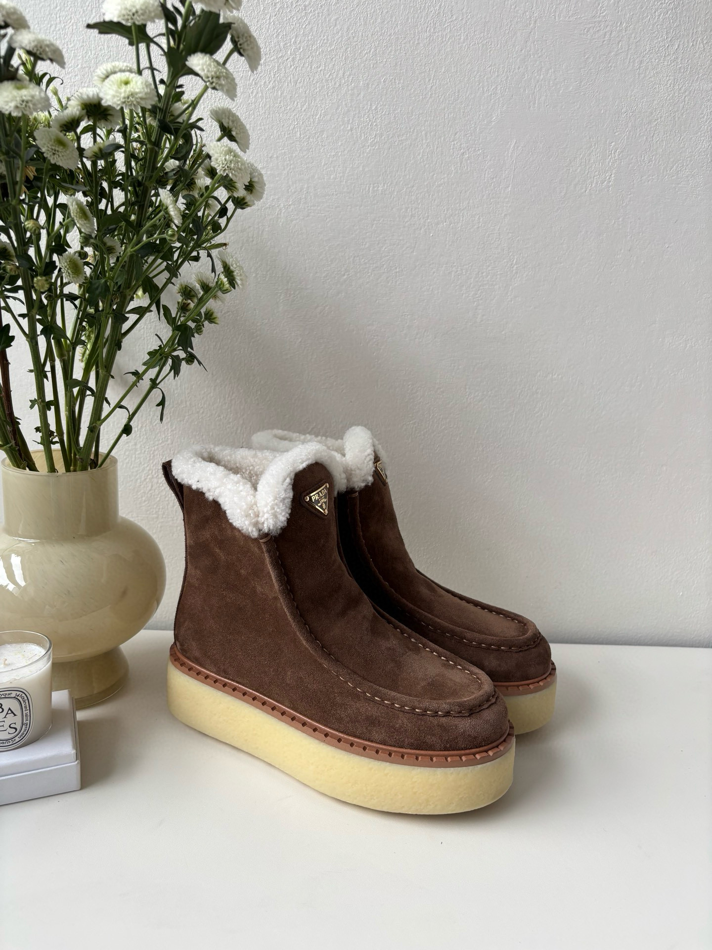 프라다 Prada 앵클 부츠