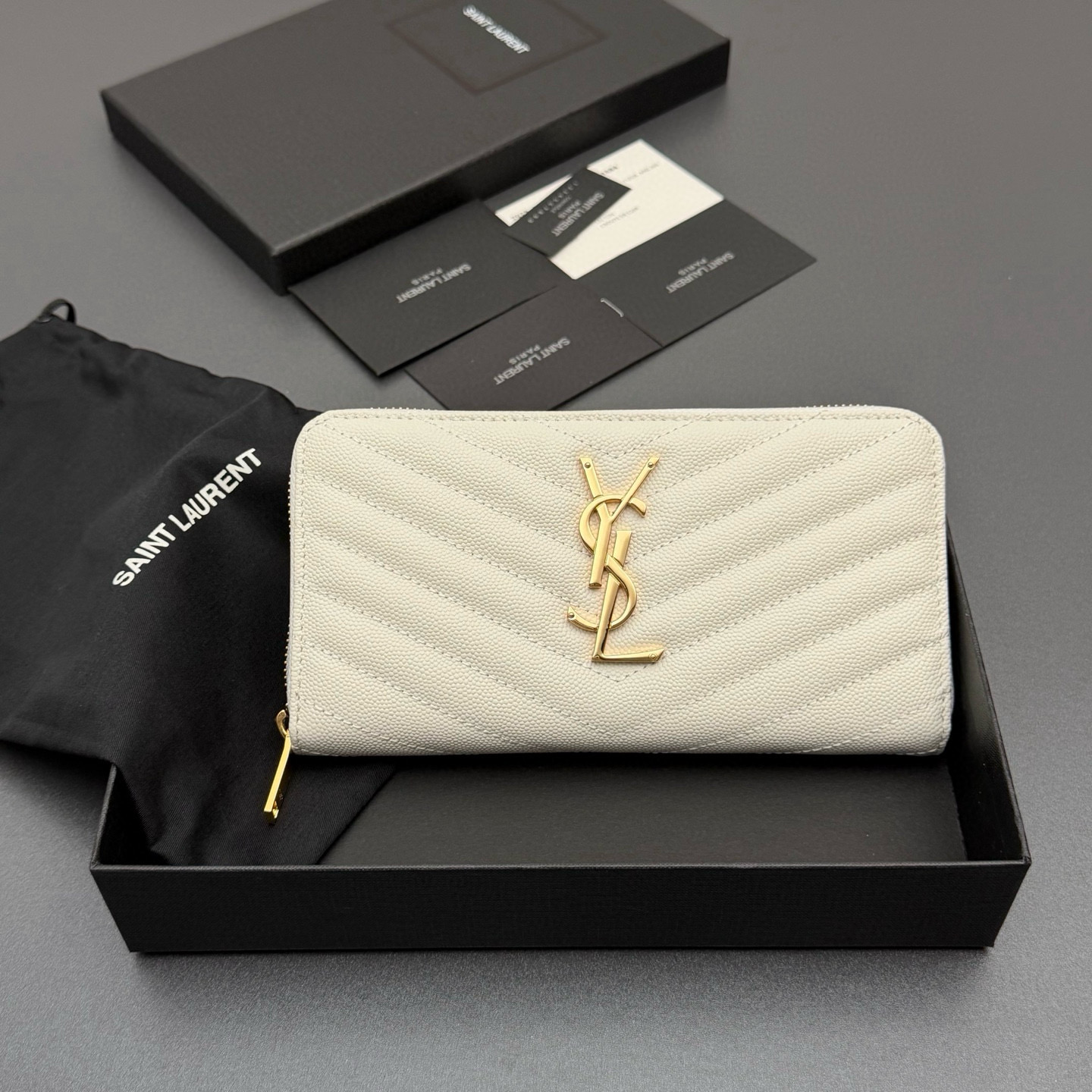 생로랑 Saint laurent/YSL 358094 MATELASSE 지갑 19cm