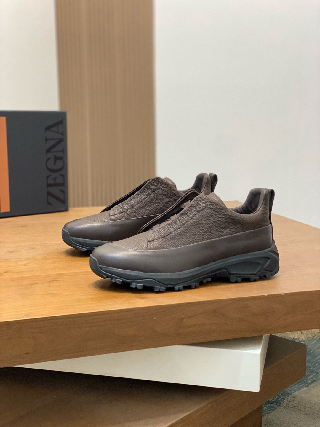 제냐 Zegna Triple StitchTM Monte 스니커즈