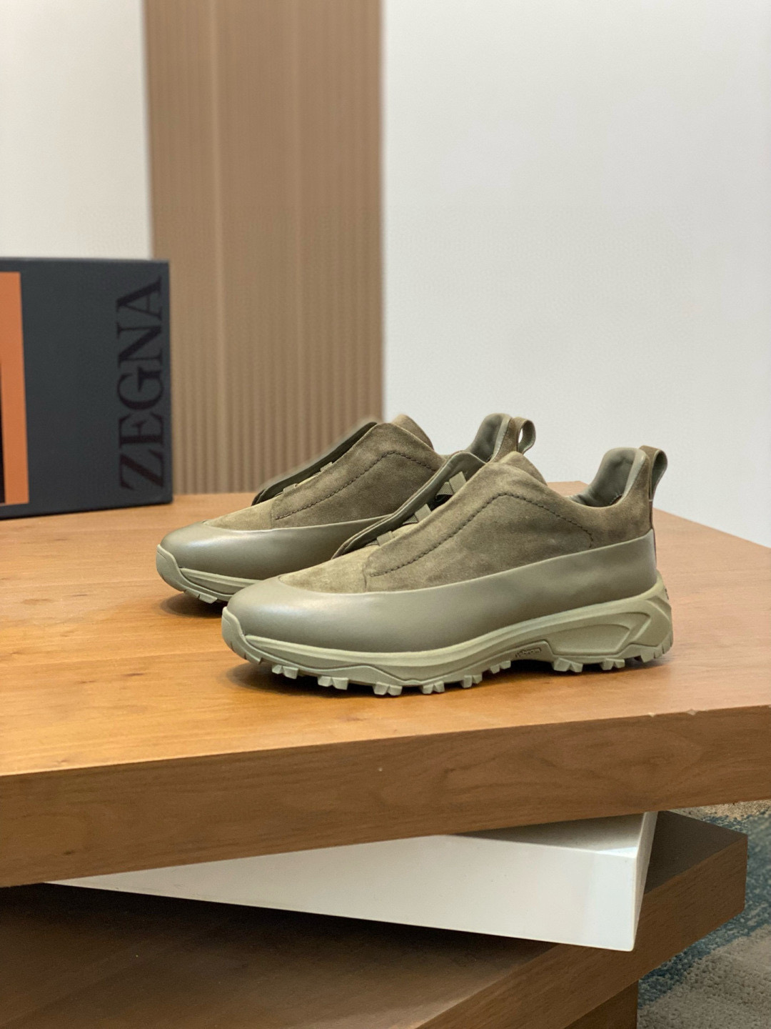 제냐 Zegna Triple StitchTM Monte 스니커즈