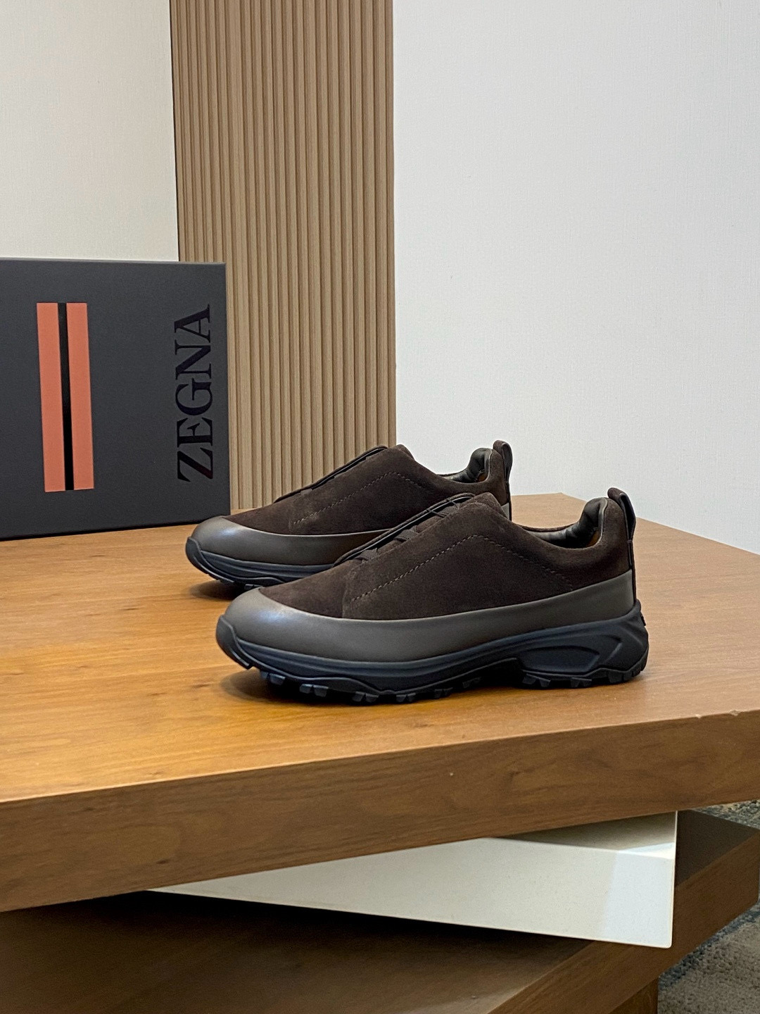 제냐 Zegna Triple StitchTM Monte 스니커즈