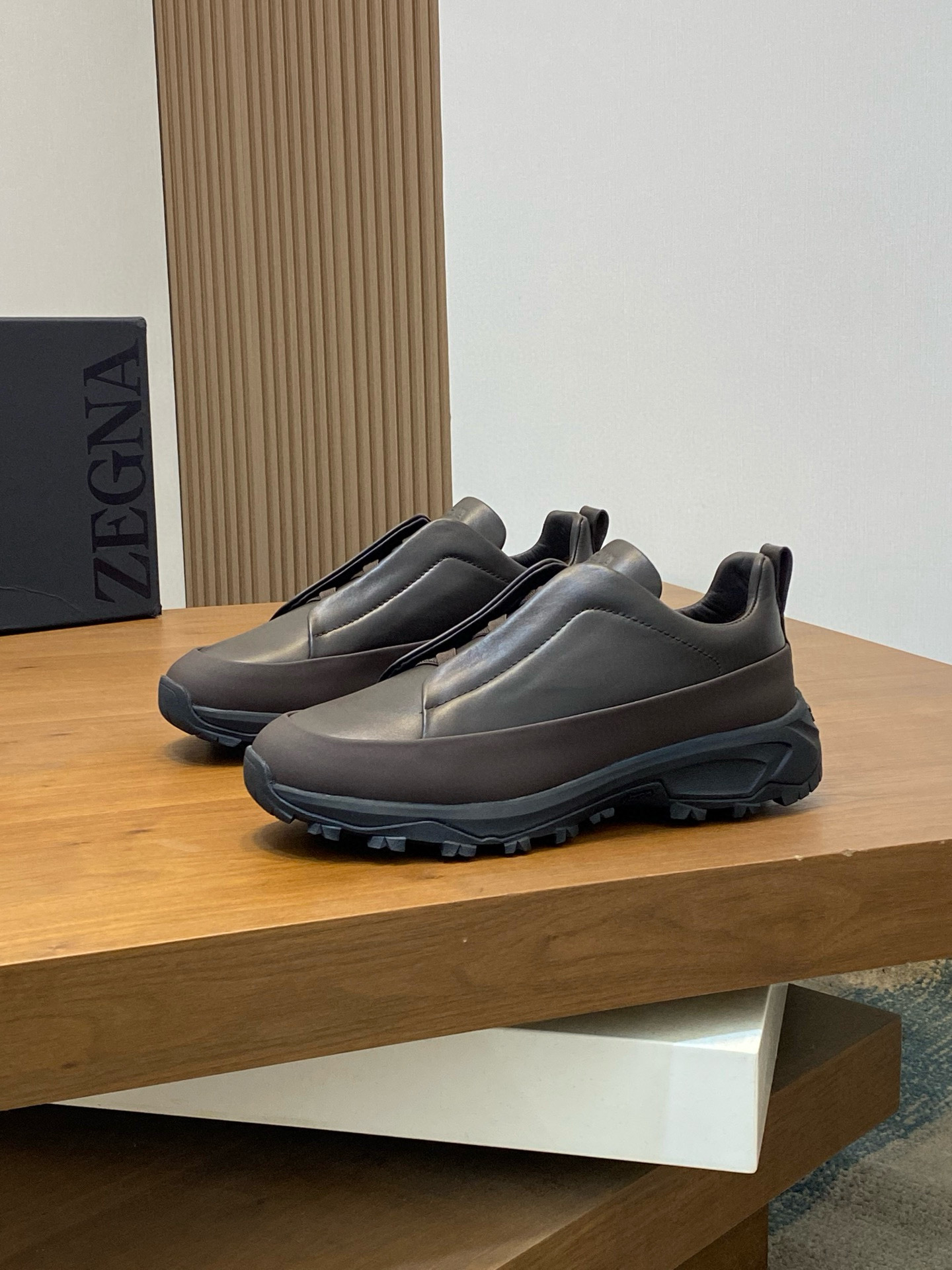 제냐 Zegna Triple StitchTM Monte 스니커즈