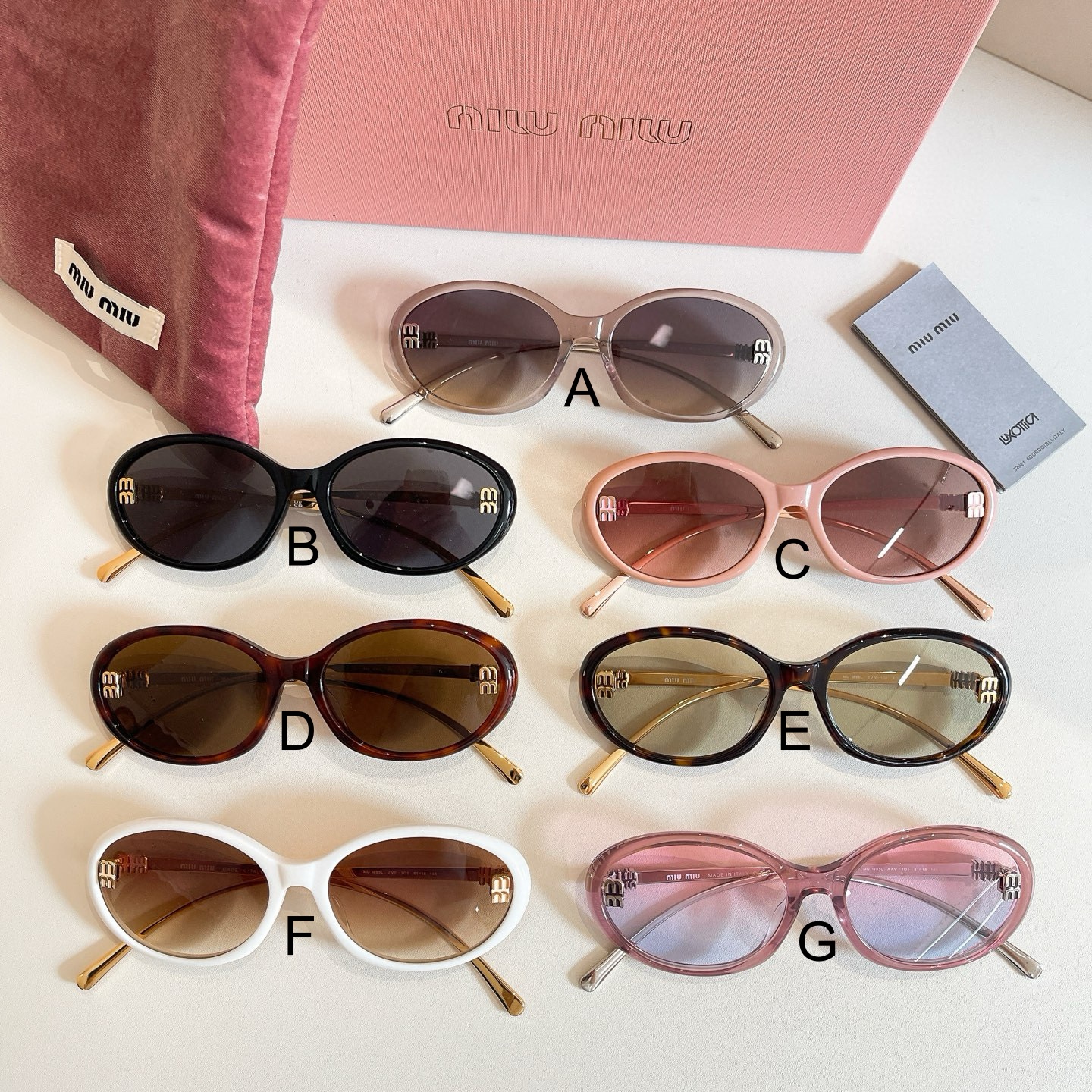 미우 미우 MIU MIU MU 1895L 61口18-140