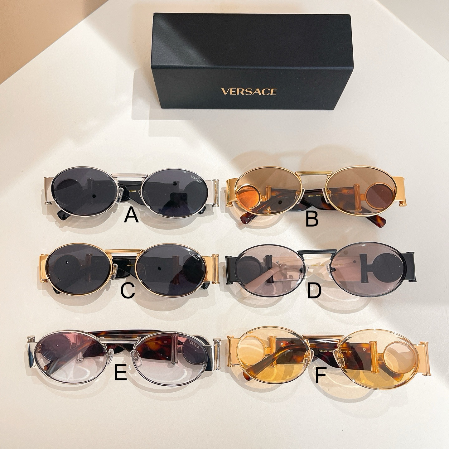베르사체 Versace VE6822 56口19-138