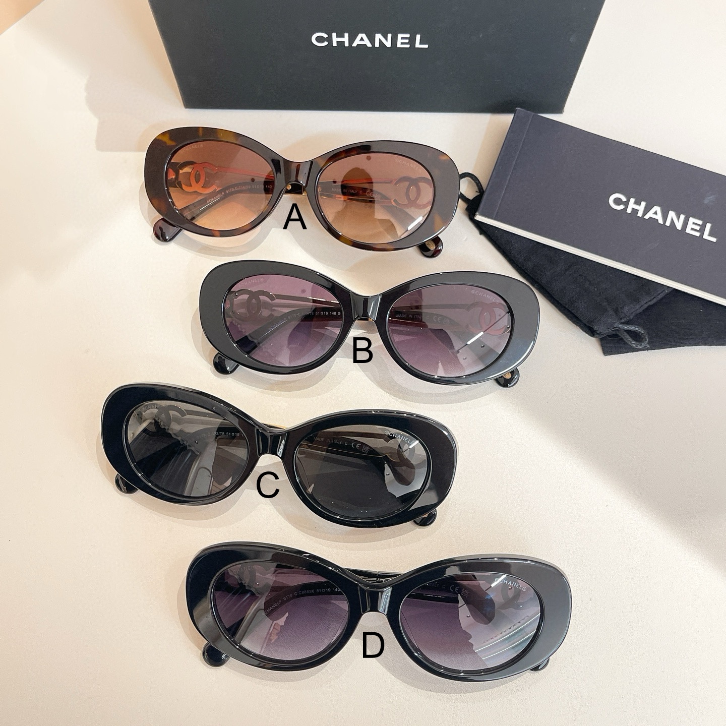 샤넬 Chanel 9179 51口19-140
