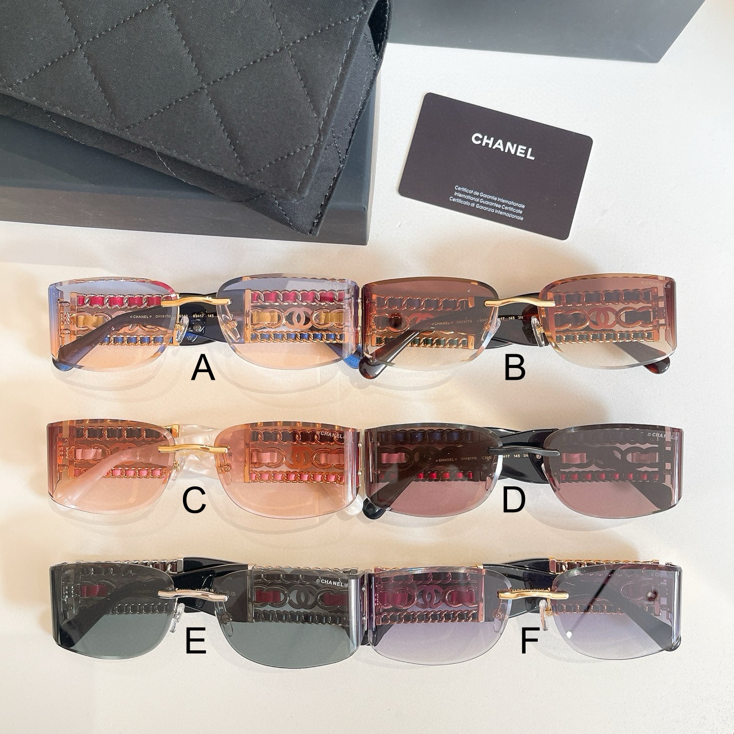 샤넬 Chanel CH1917Q 63口17-145