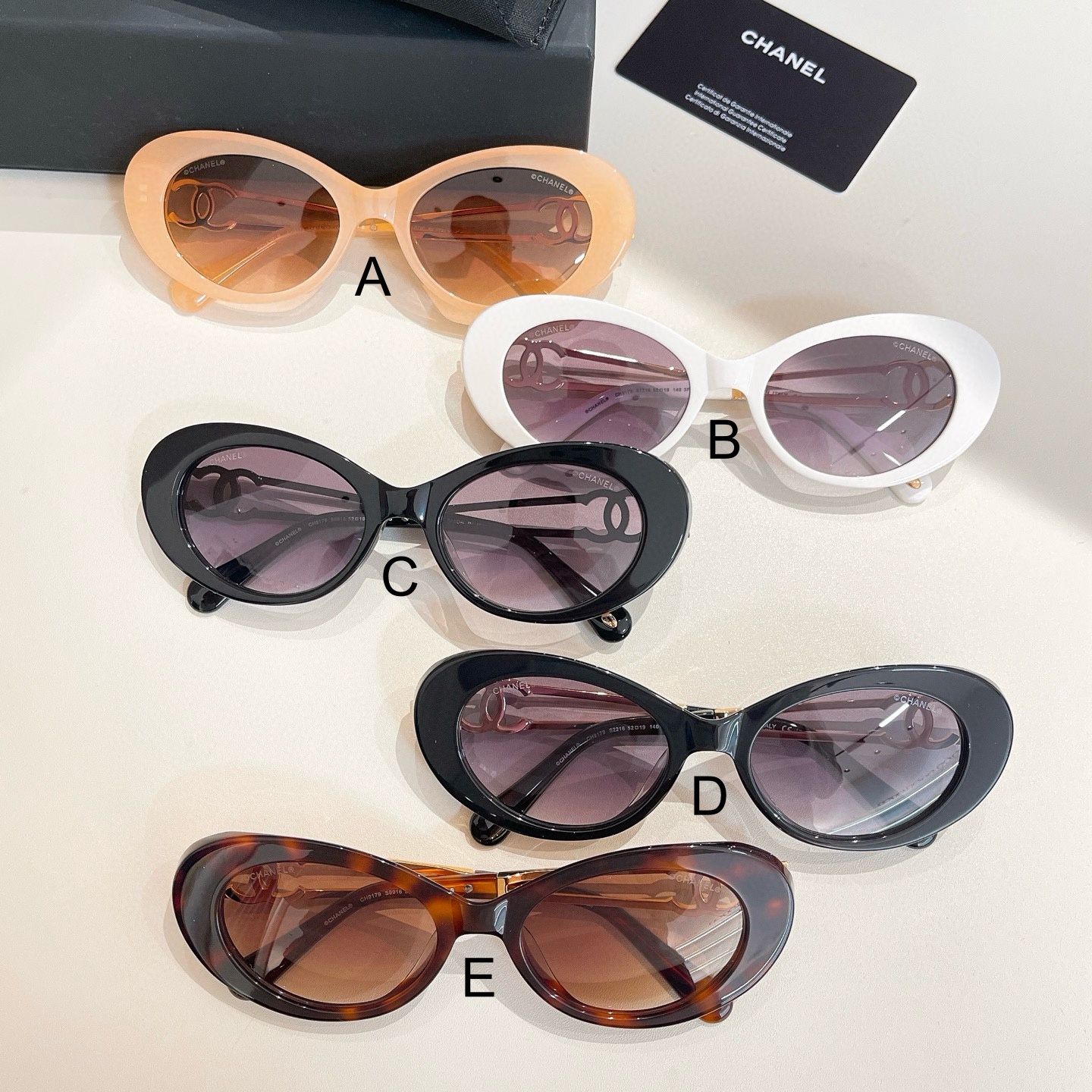 샤넬 Chanel CH9179 52口19-140