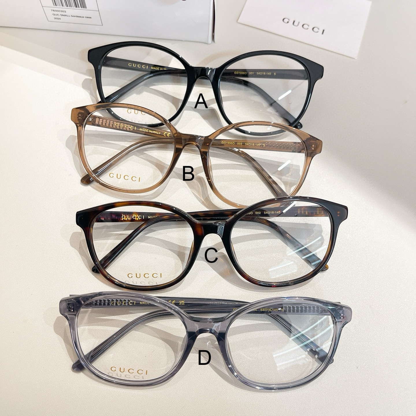 구찌 Gucci GG 1996O 54口18-140