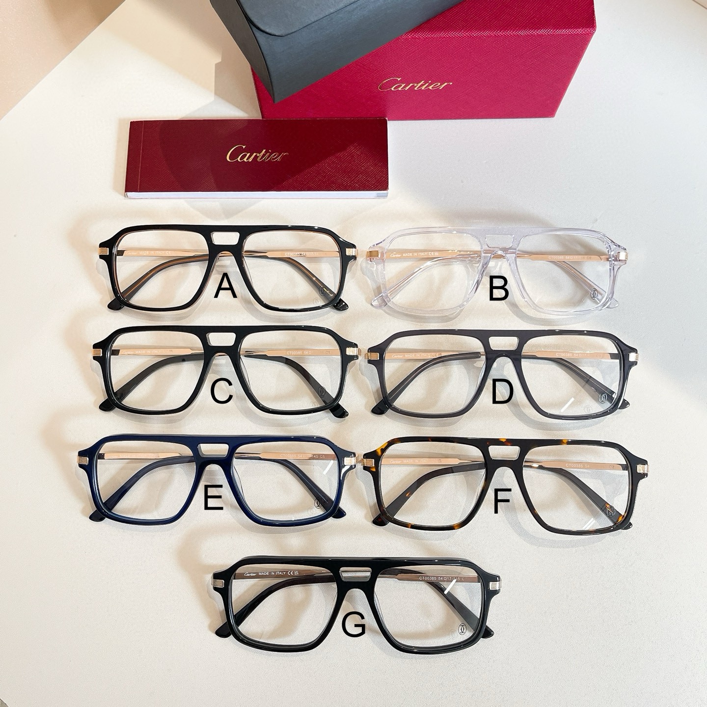까르띠에 Cartier CT00385 54口17-145