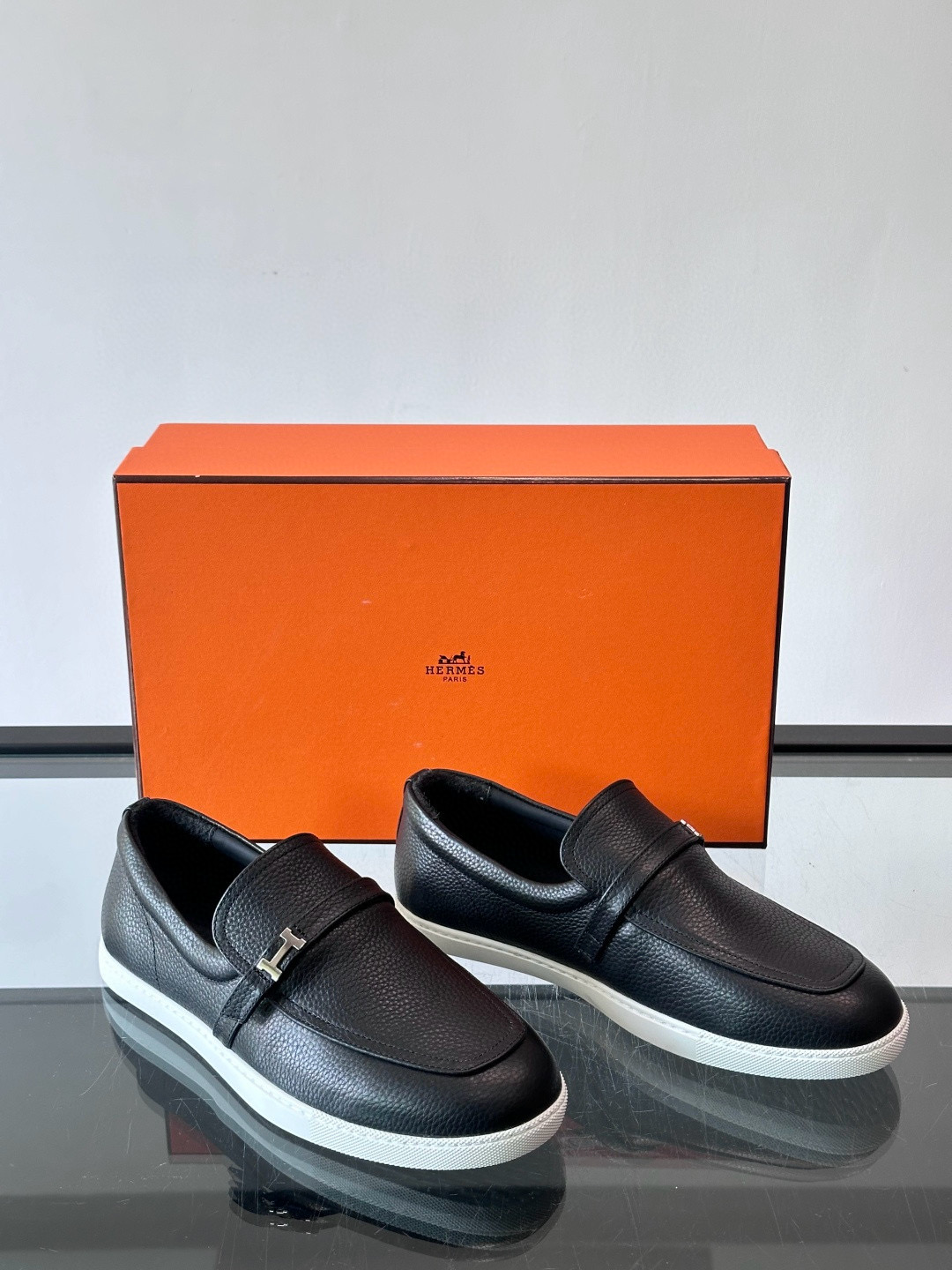 에르메스 Hermes Job 로퍼 슈즈