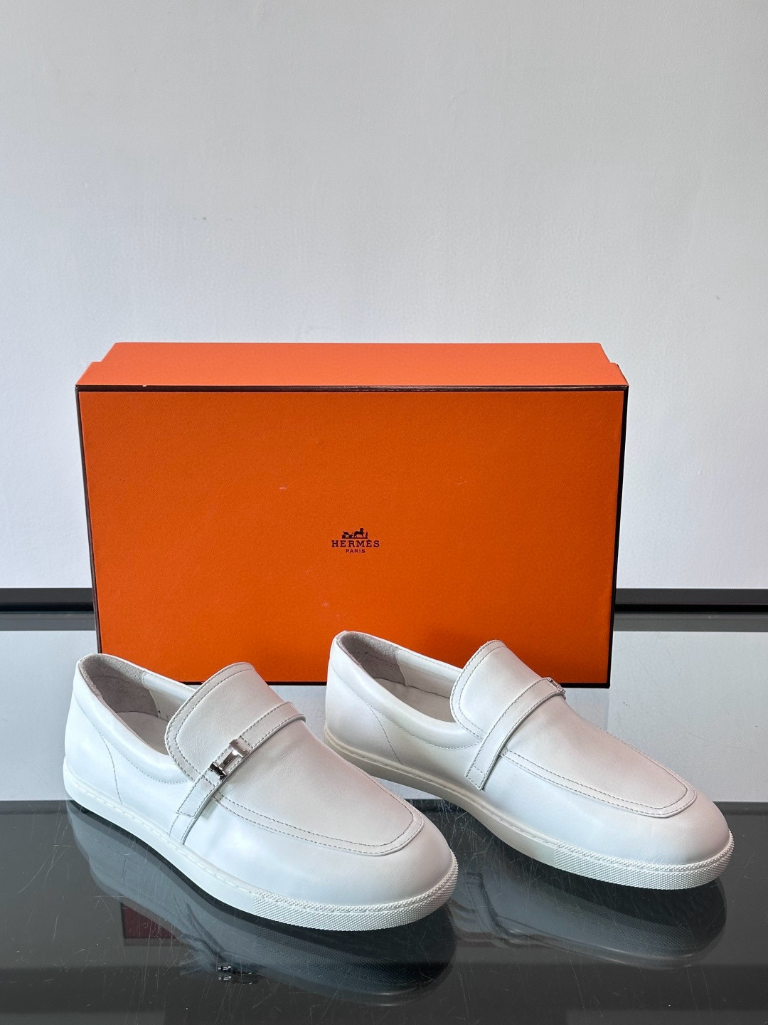 에르메스 Hermes Job 로퍼 슈즈