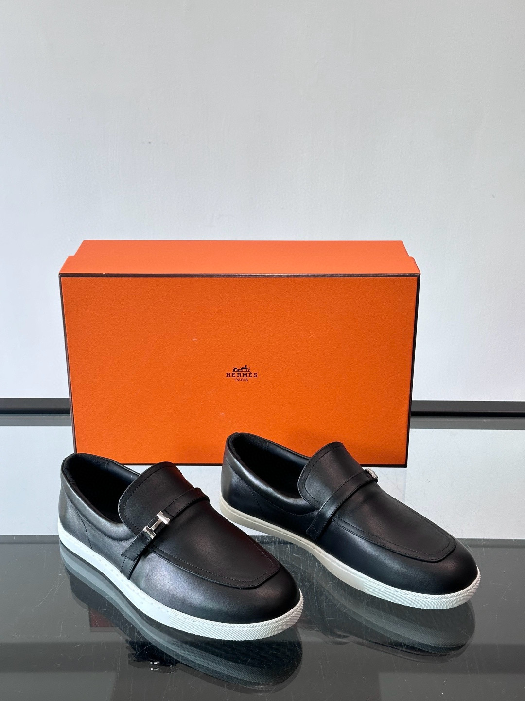 에르메스 Hermes Job 로퍼 슈즈