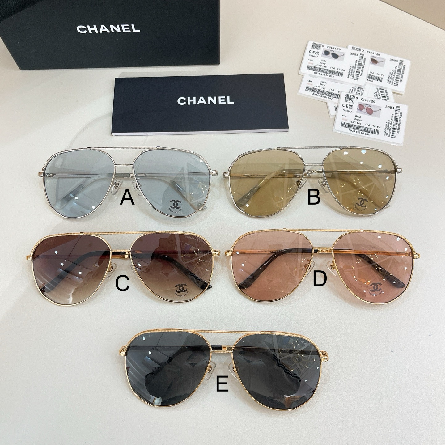 샤넬 Chanel CH4129 57口18-145
