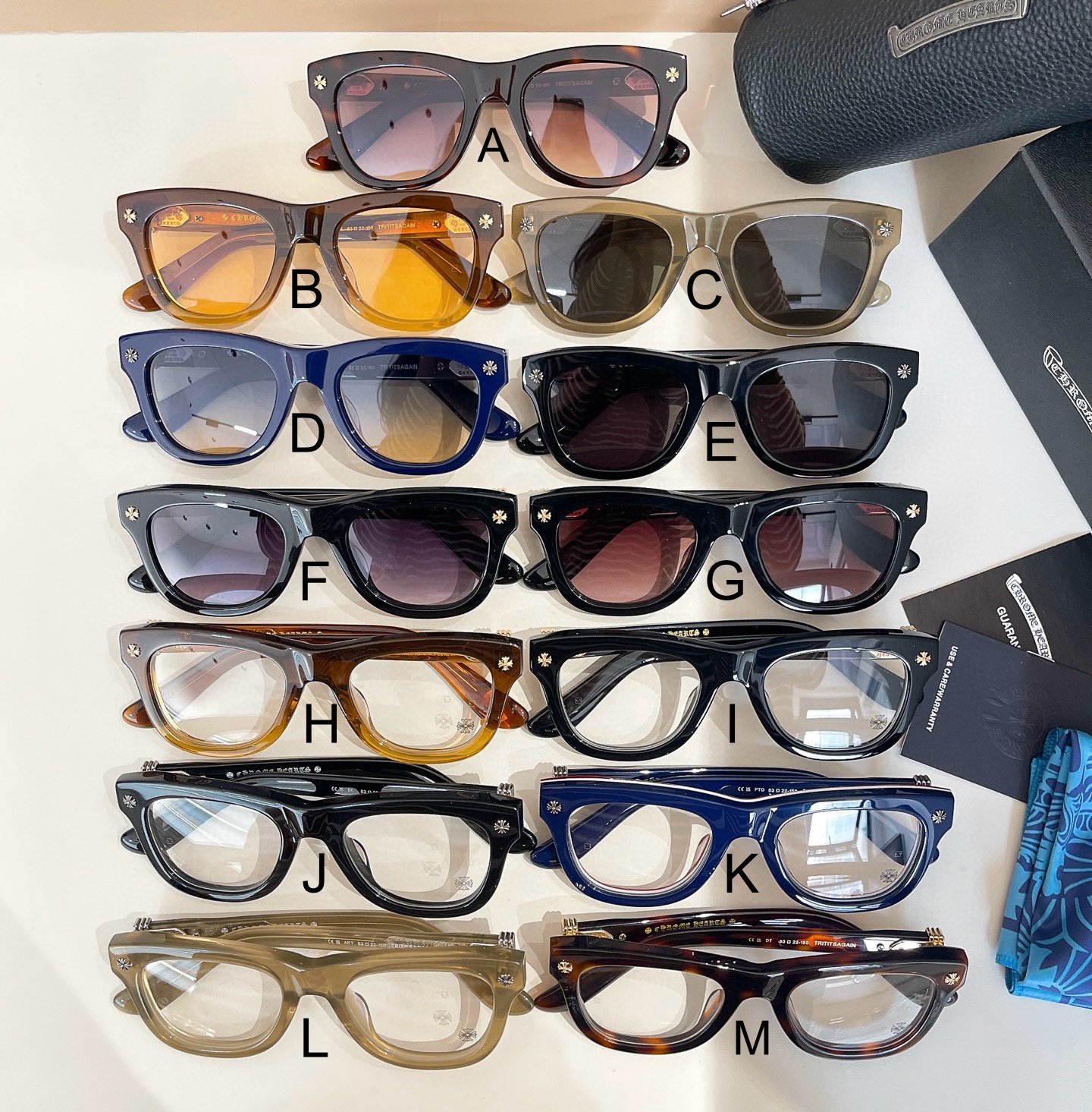 크롬하츠 Chrome Hearts TRITITSAGAIN 53口22-150