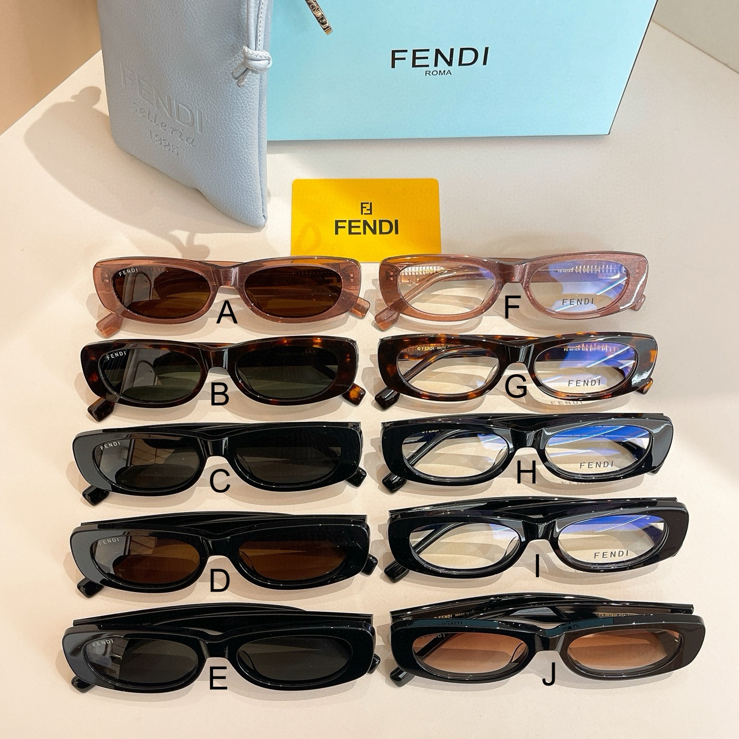 펜디 FENDI FE40183I 53口17-145