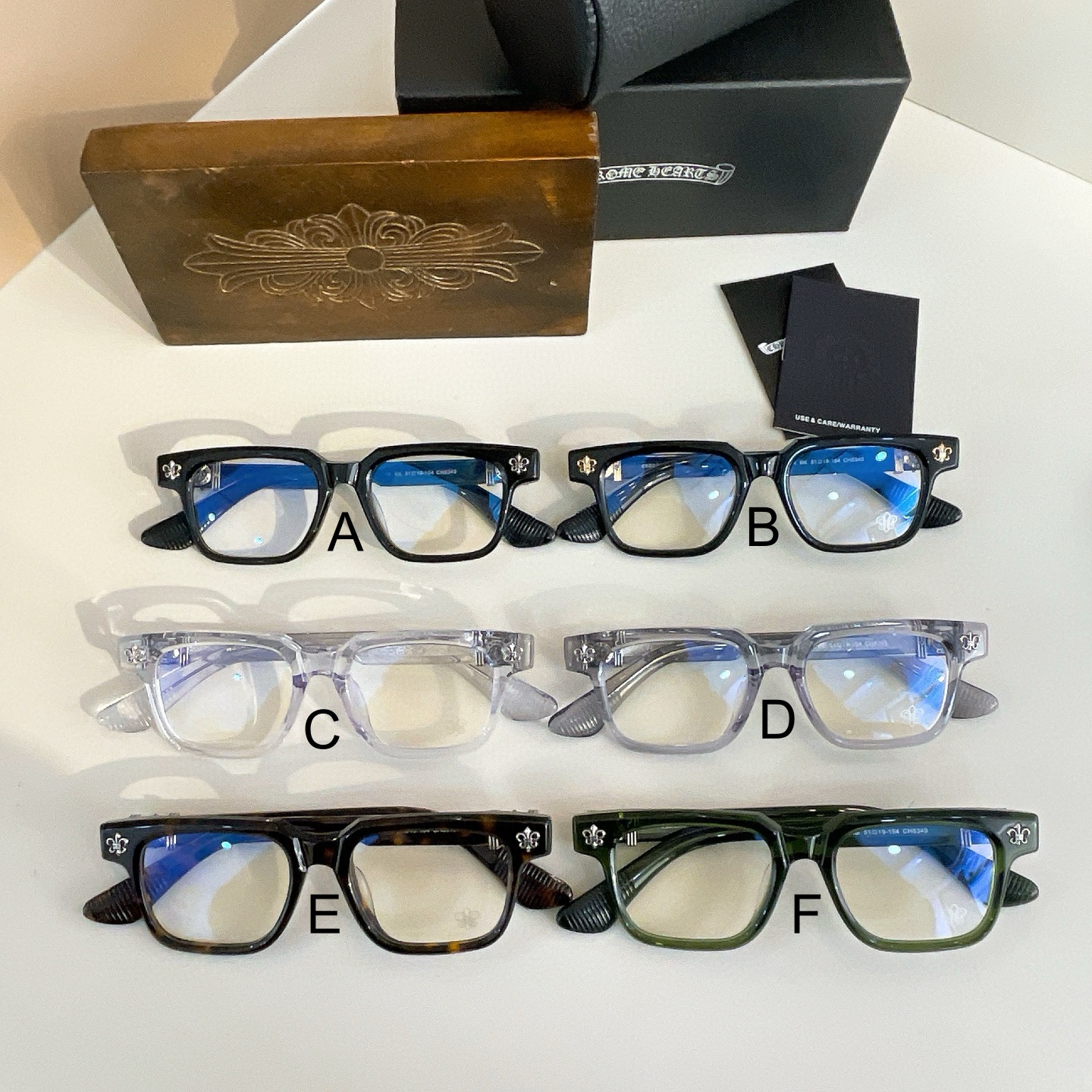 크롬하츠 Chrome Hearts CH8349 51口19-154