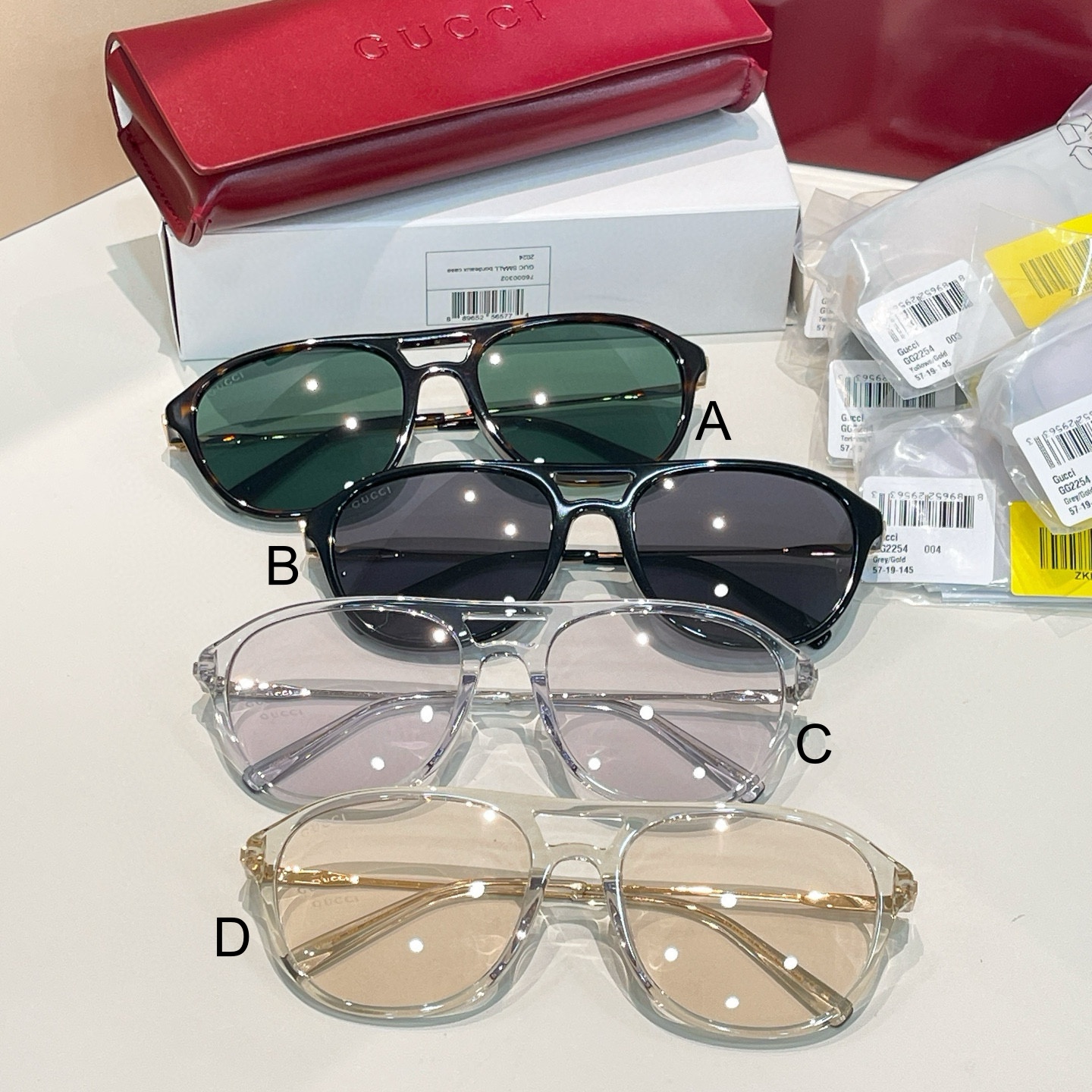 구찌 Gucci GG2254 57口19-145