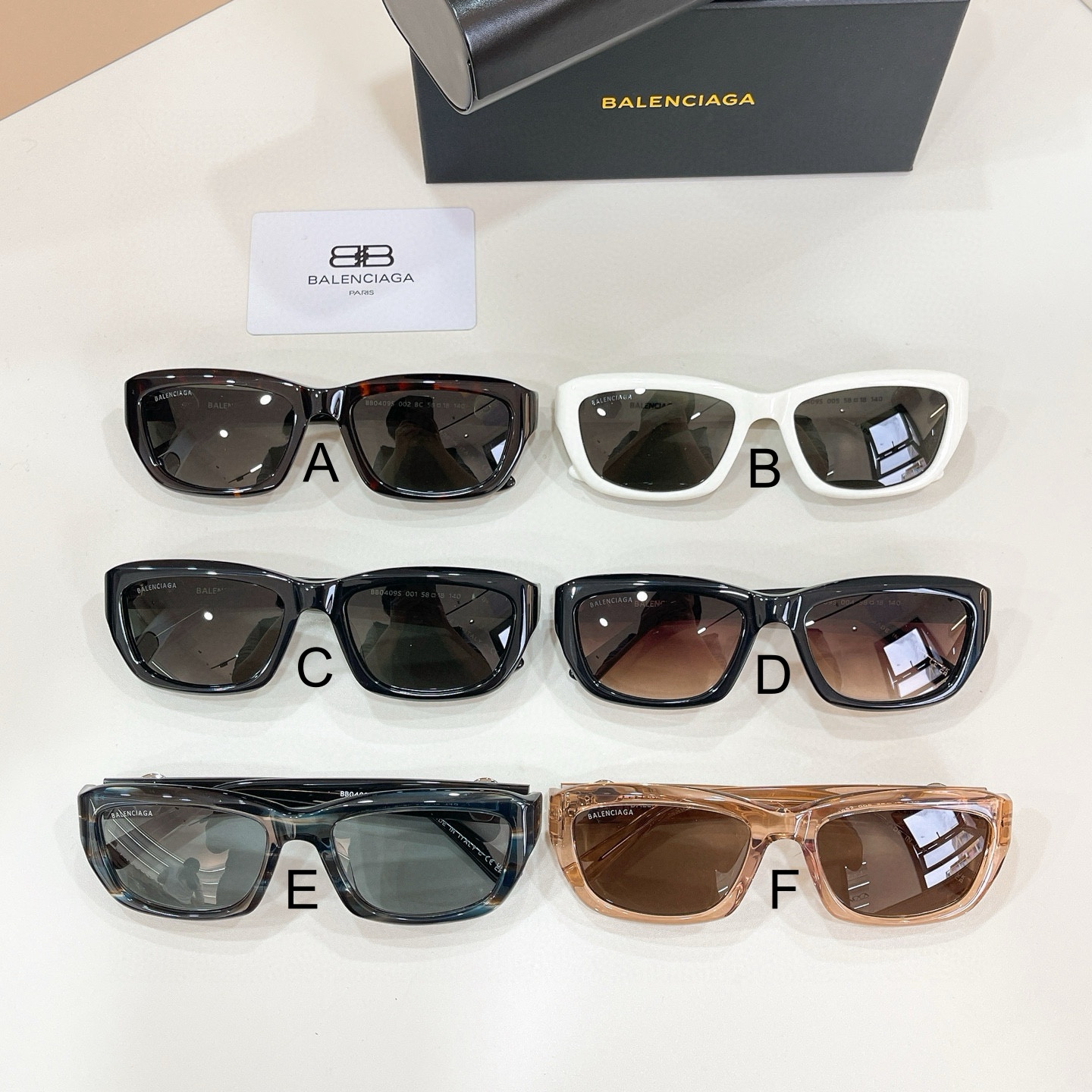 발렌시아가 Balenciaga BB0409S 58口18-140