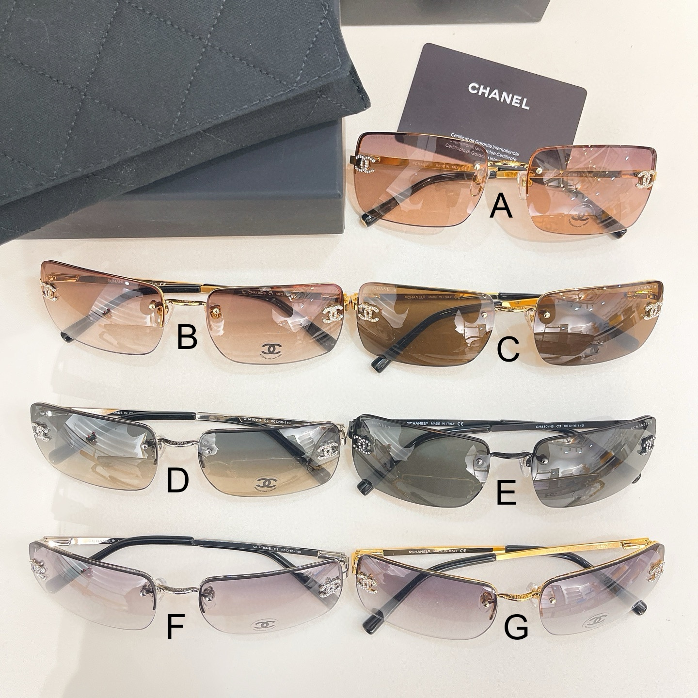 샤넬 Chanel CH4104 60口16-140