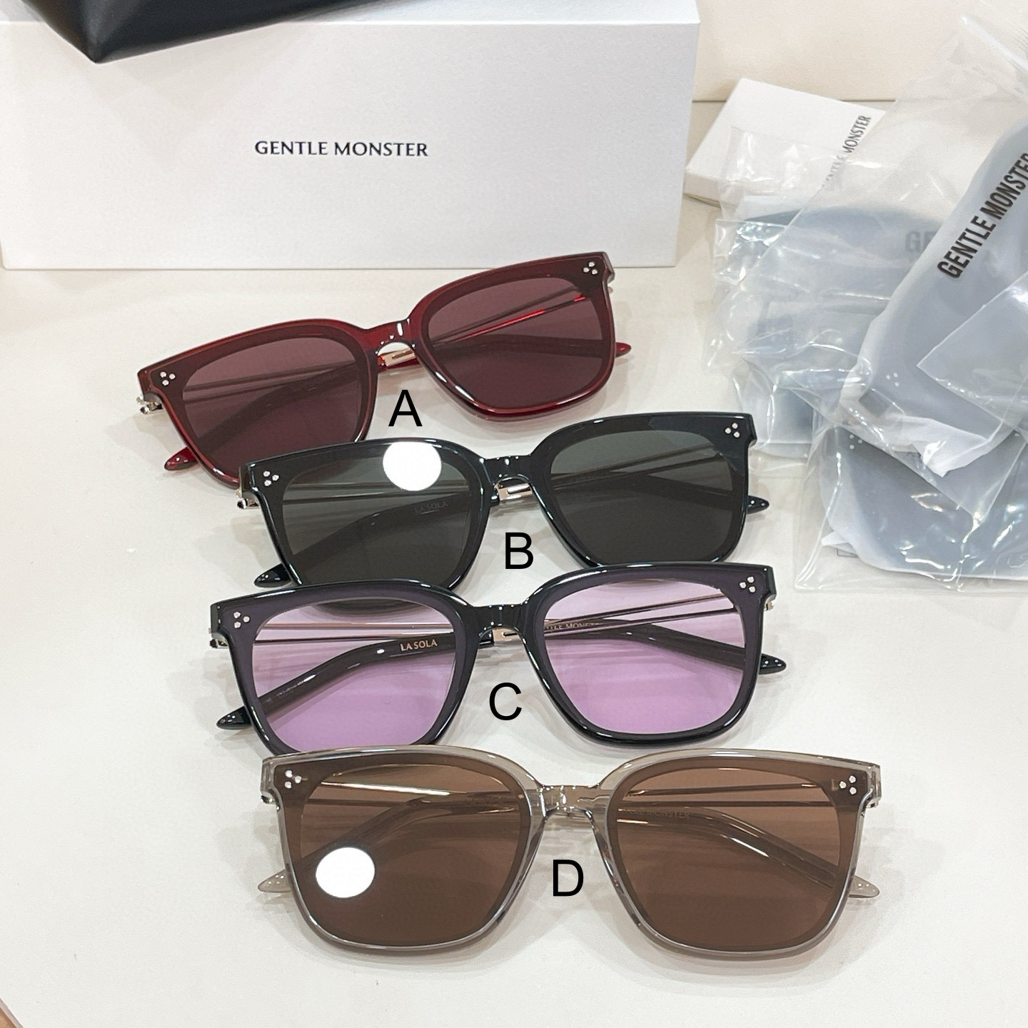 젠틀 몬스터 Gentle Monster LA SOLA 62口18-152