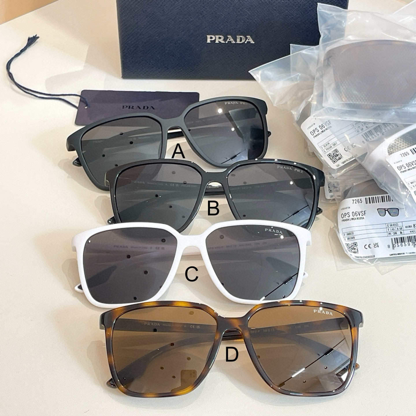 프라다 Prada SPS 06V-F 58口15-145