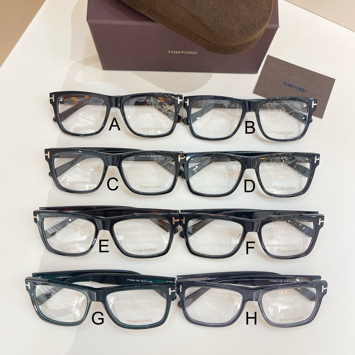 톰포드 Tom Ford FT0906 56口17-145