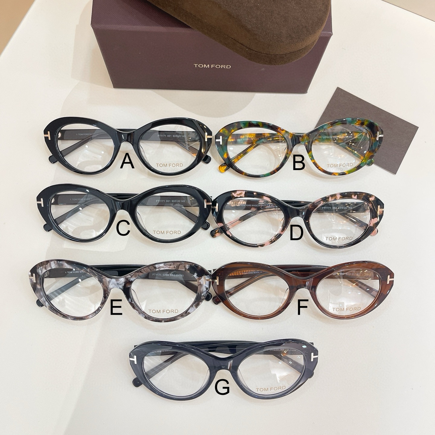 톰포드 Tom Ford FT1171 53口20-145