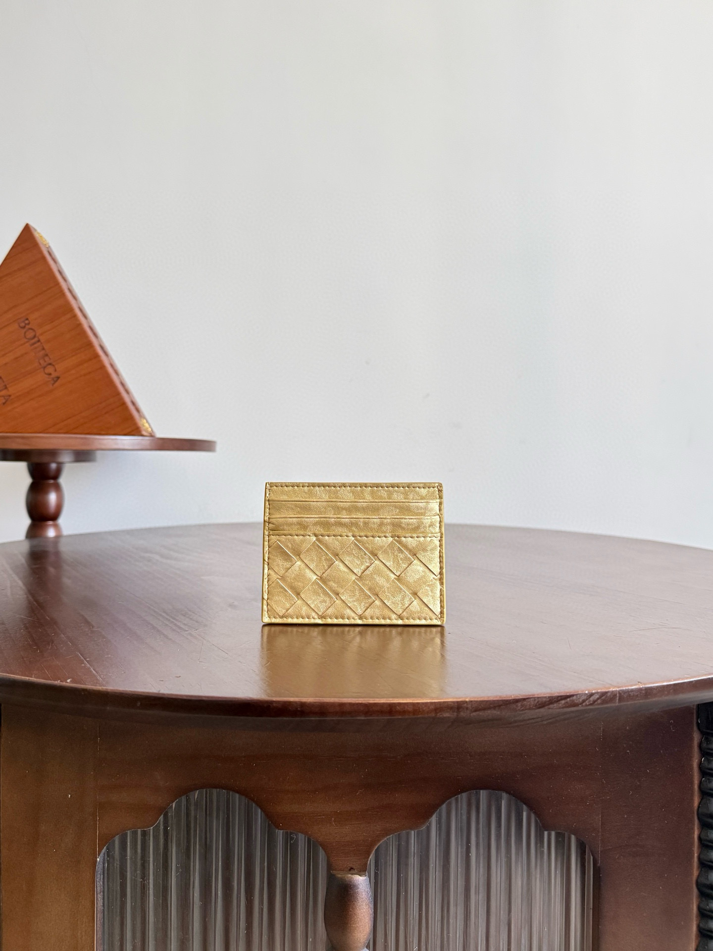 보테가베네타 Bottega Veneta Intrecciato Credit Card Case