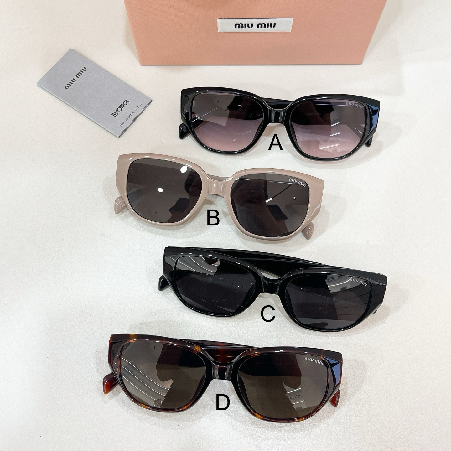 미우 미우 MIU MIU SMU 62WS 55口19-152