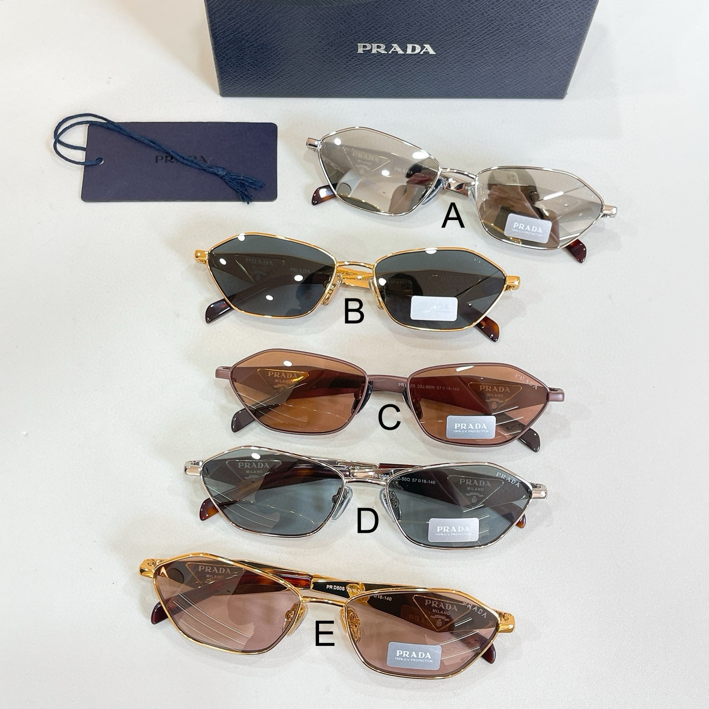 프라다 Prada PR D50S 57口16-140