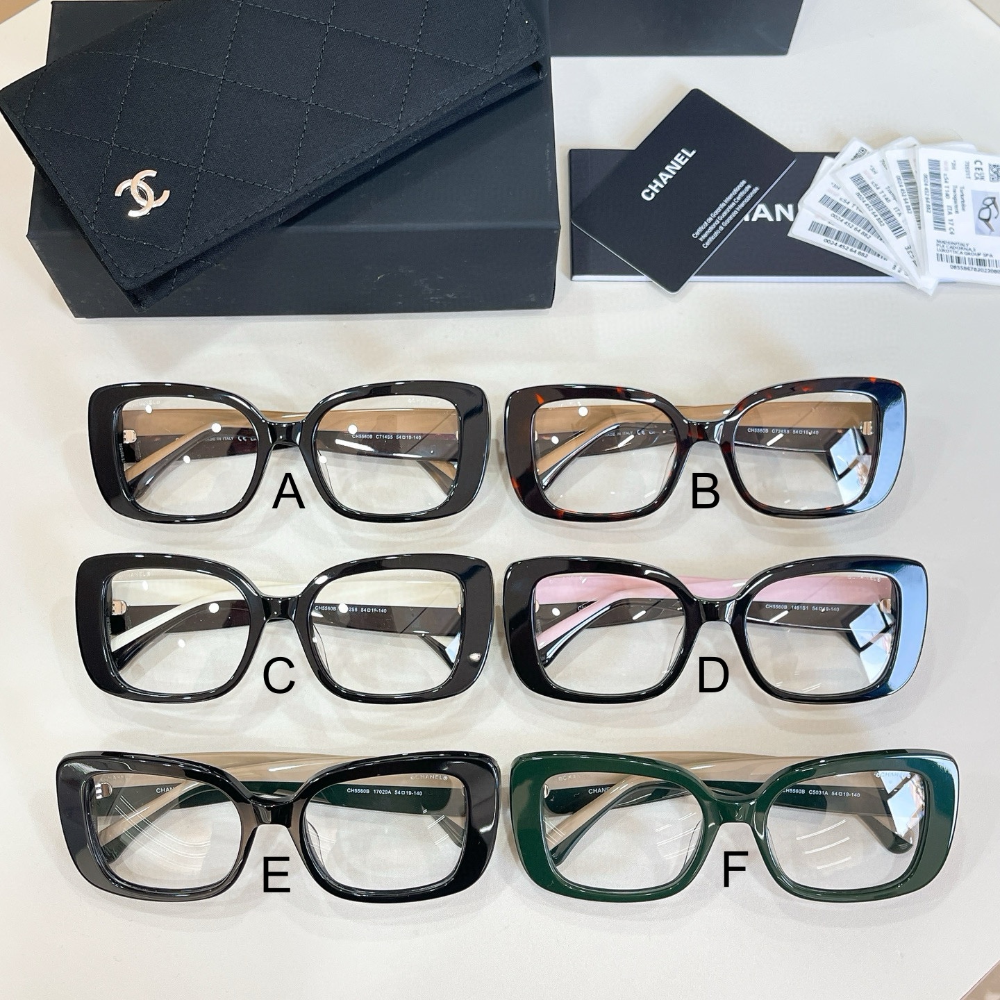 샤넬 Chanel CH5560B 54口19-140