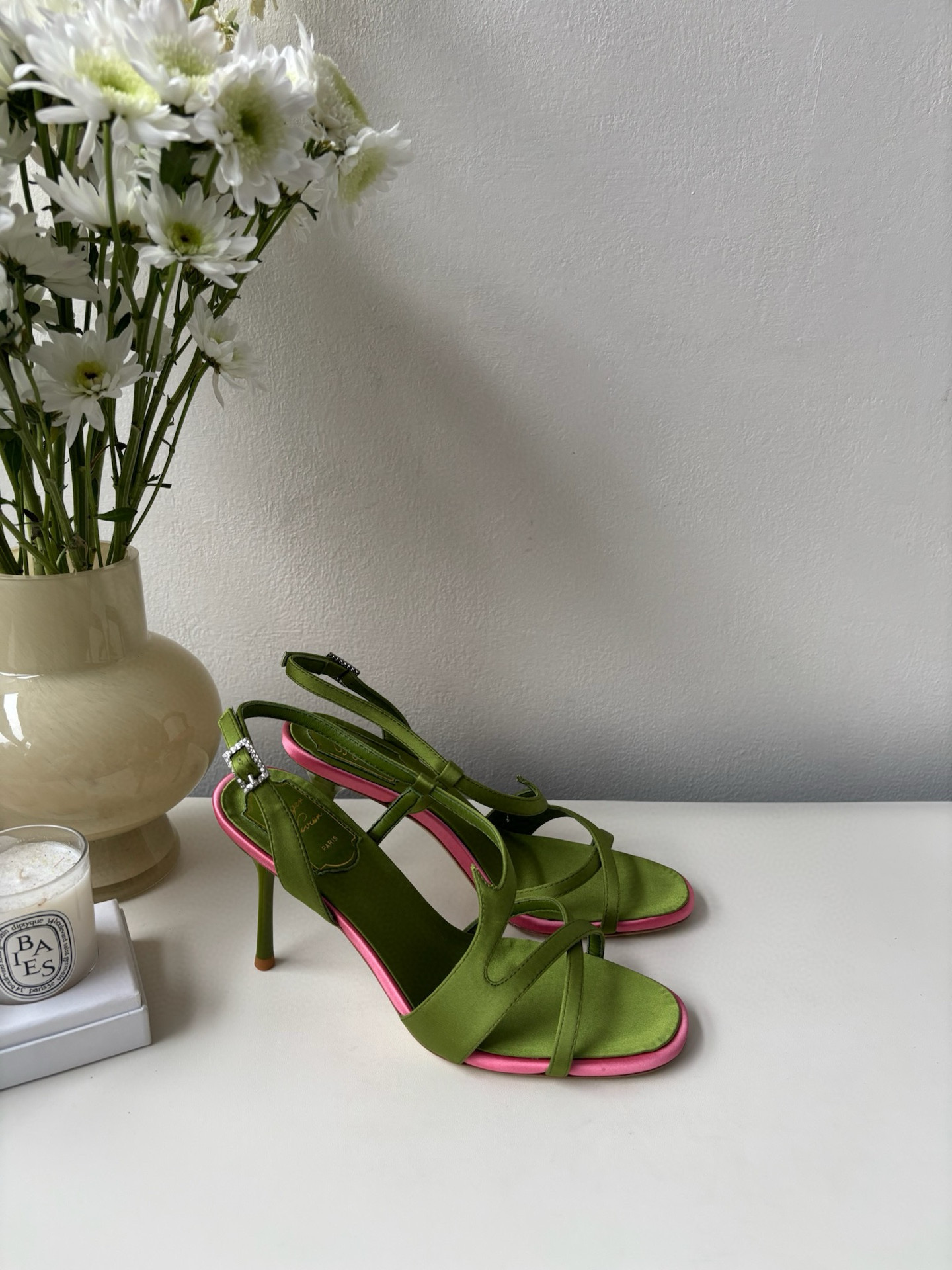 로저비비에 Roger Vivier 하이힐 green