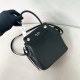 프라다 Prada 1BD496 Carry 캐리 미니 가죽 핸드백 Black 21cm