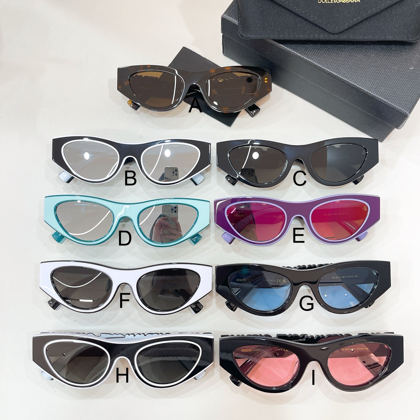 DOLCE&GABBANA DX 6012 57口19-145