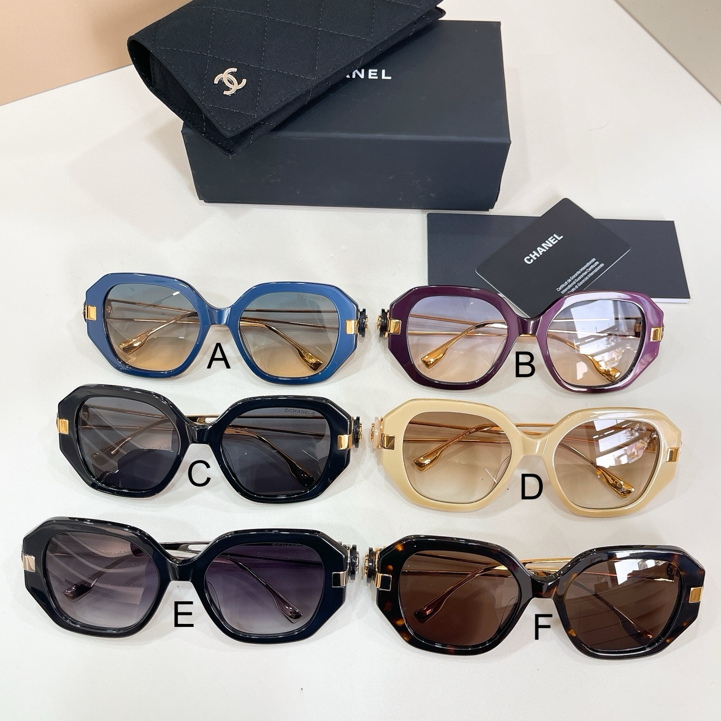 샤넬 Chanel 5513-H 55口20-135