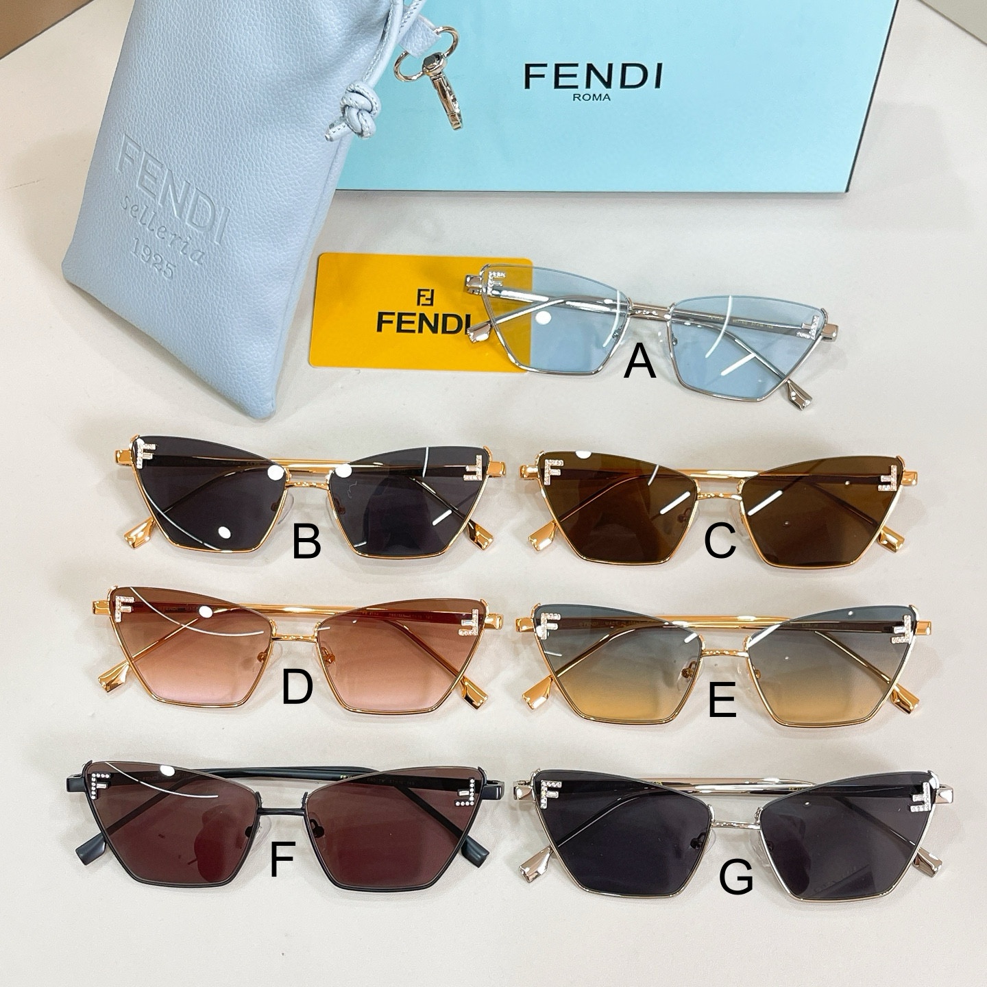 펜디 FENDI FE 4104 57口16-145